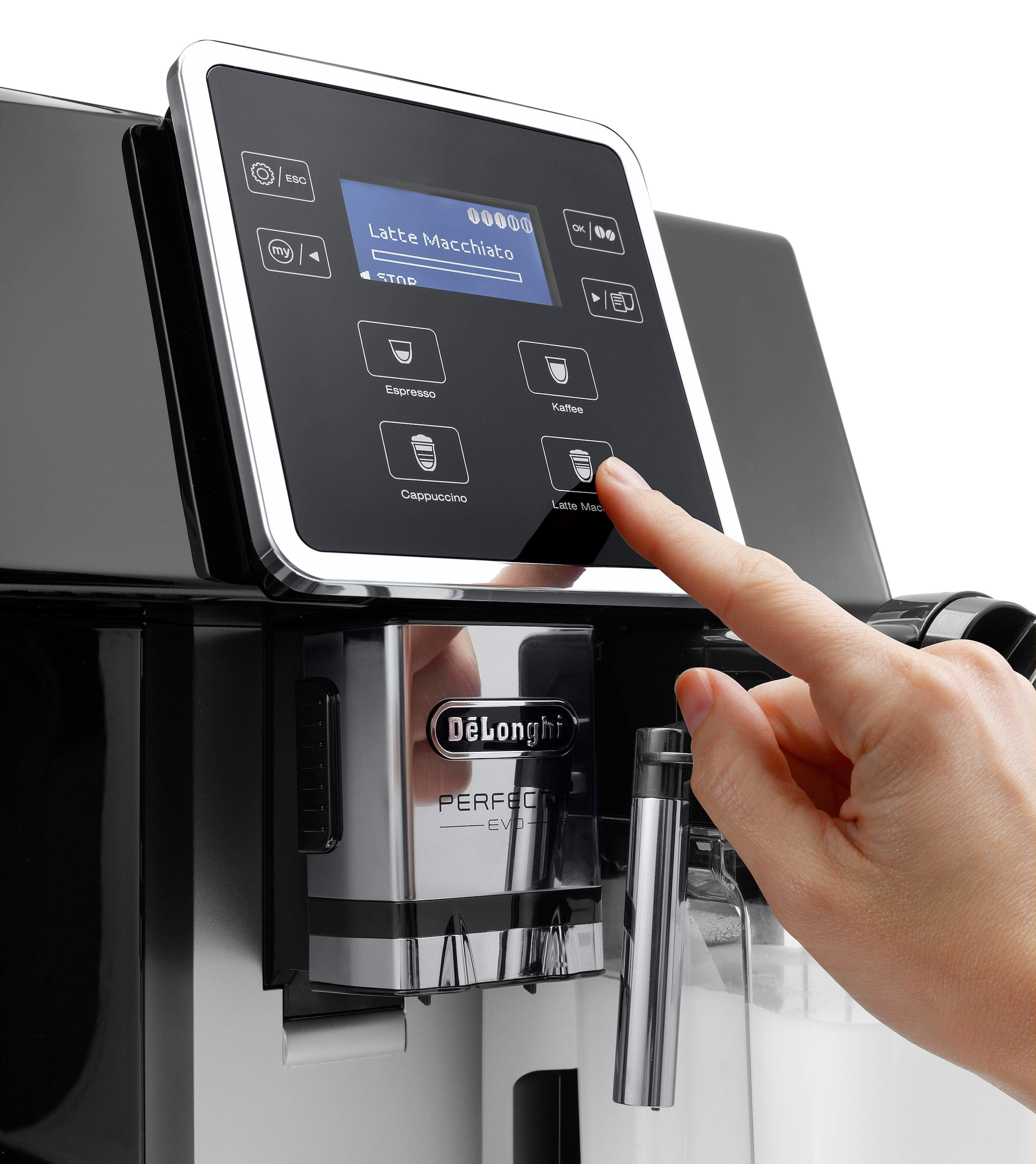 9. Bild von De'Longhi Kaffeevollautomat »Perfecta Evo ESAM 428.40.BS«, Kaffeekannenfunktion, inkl. Pflegeset im Wert von € 31,99 UVP