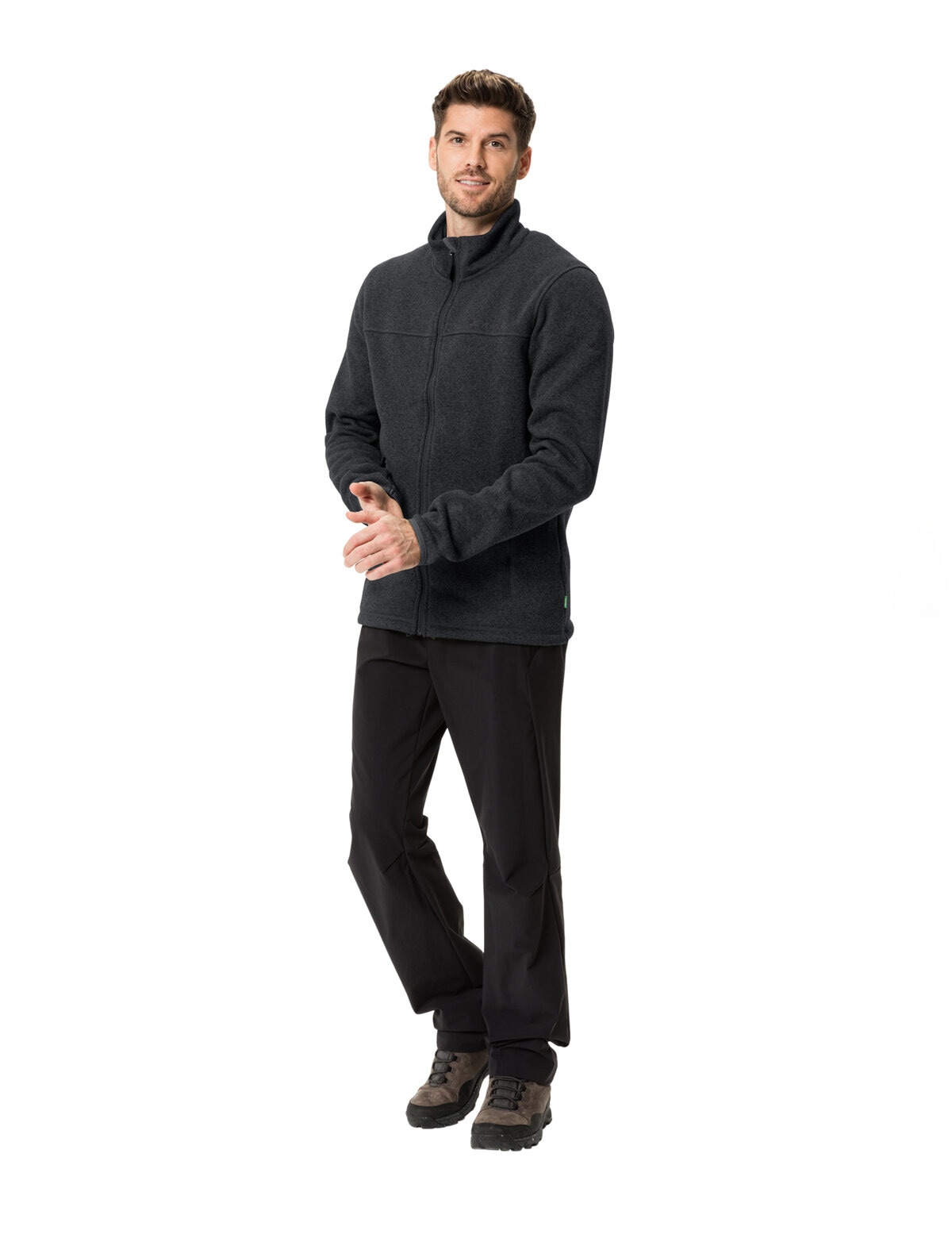 VAUDE Fleecejacke »MEN'S RIENZA JACKET III« für Wandern, strapazierfähiges Material, schnelltrocknend