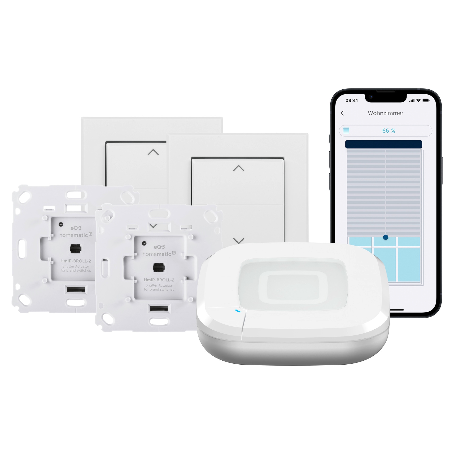 Homematic IP Smart-Home-Station »Starter Set Rollladensteuerung«