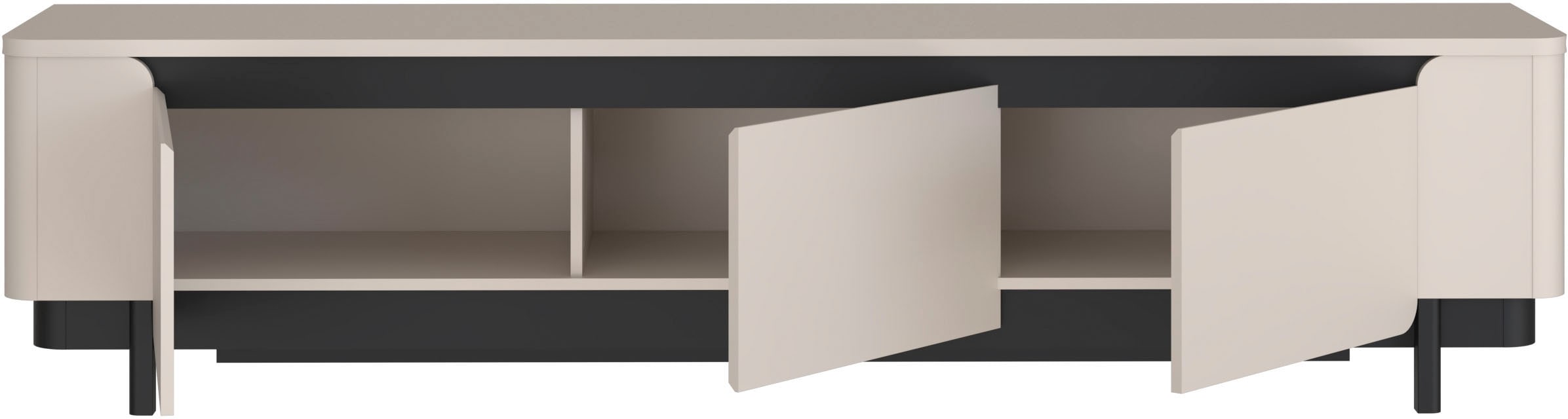 FORTE Lowboard »VodolTV-Board, TV-Schrank«, TV Board, Soft Close, Stauraum