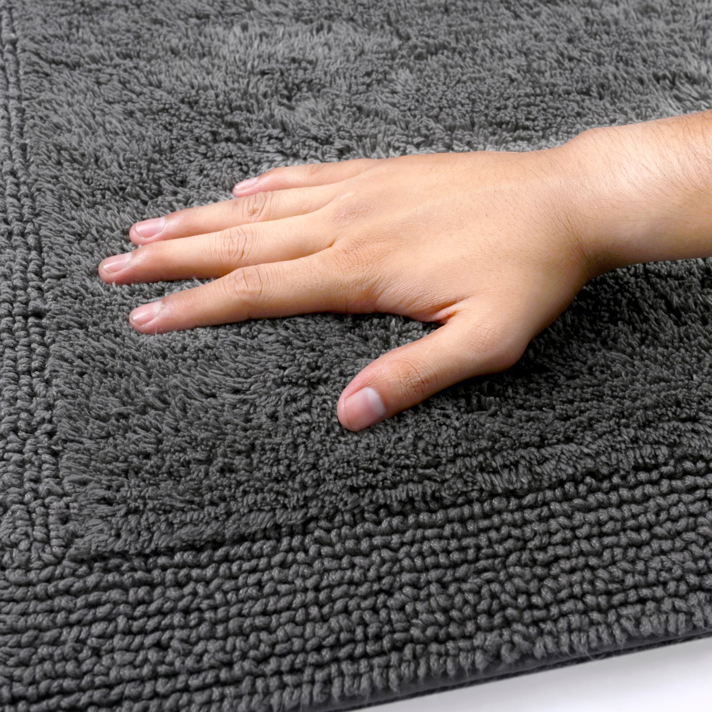 my home Badematte »Kapra, Badvorleger, Badezimmer Teppich« Höhe 14 mm beids günstig online kaufen