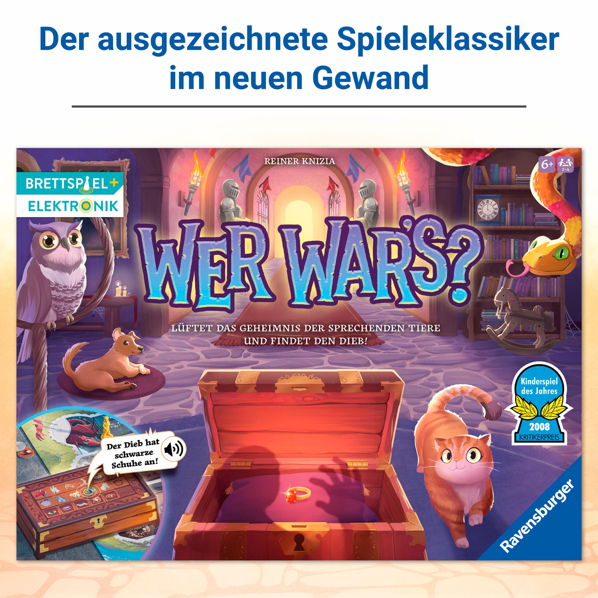 Ravensburger Spiel »Wer war's?«, mit Elektronik; Made in Europe