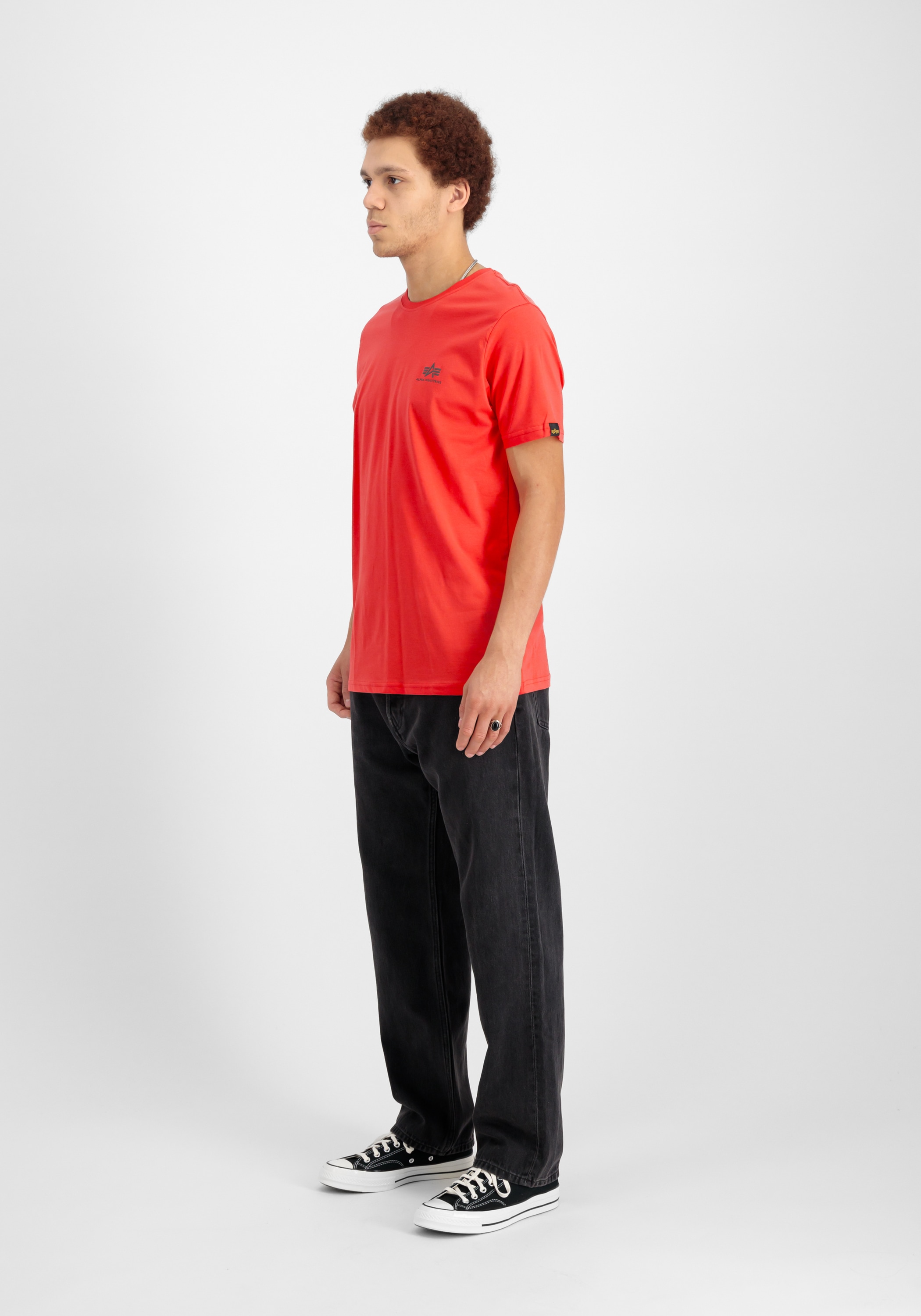 Alpha Industries T-Shirt »Alpha Industries Men - T-Shirts Basic T-Shirt SL«