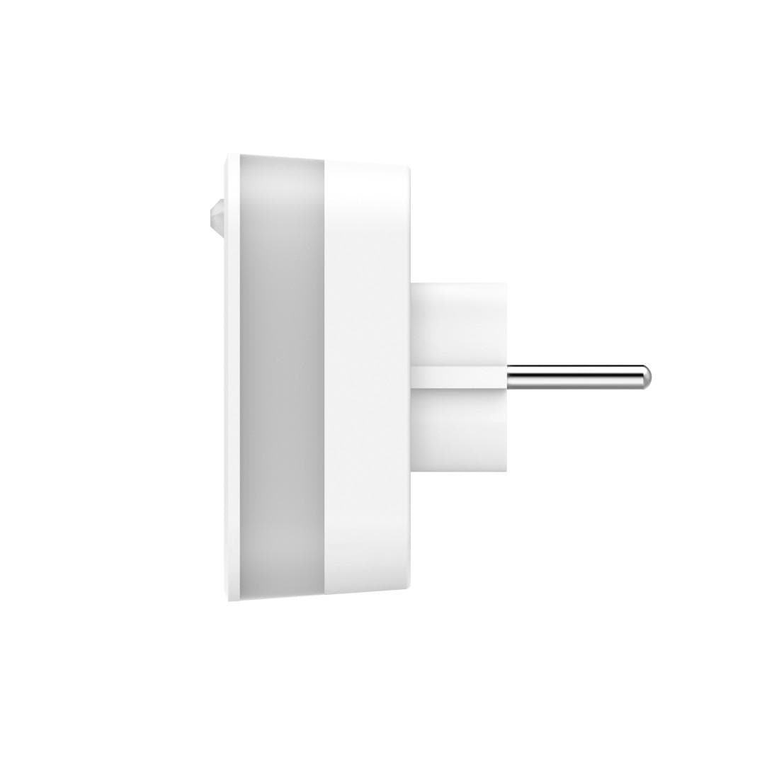 Hama LED Nachtlicht »Nachtlicht mit Steckdose für Baby, Kinder und Erwachsene, taglichtweiß« Tageslichtweiß Bewegungsmelder und 2 USB