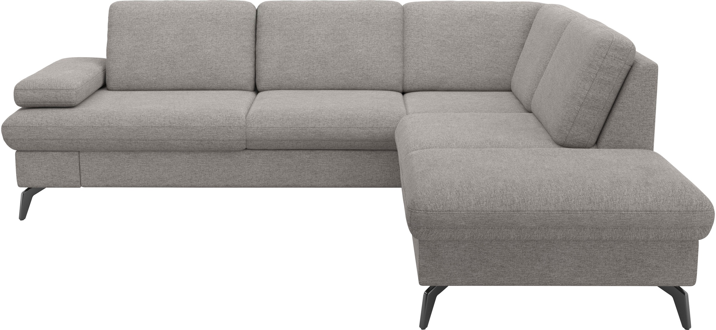 sit&more Ecksofa »Morris Jubi L-Form«, inkl. Armteilfunktion und 1 Zierkiss günstig online kaufen