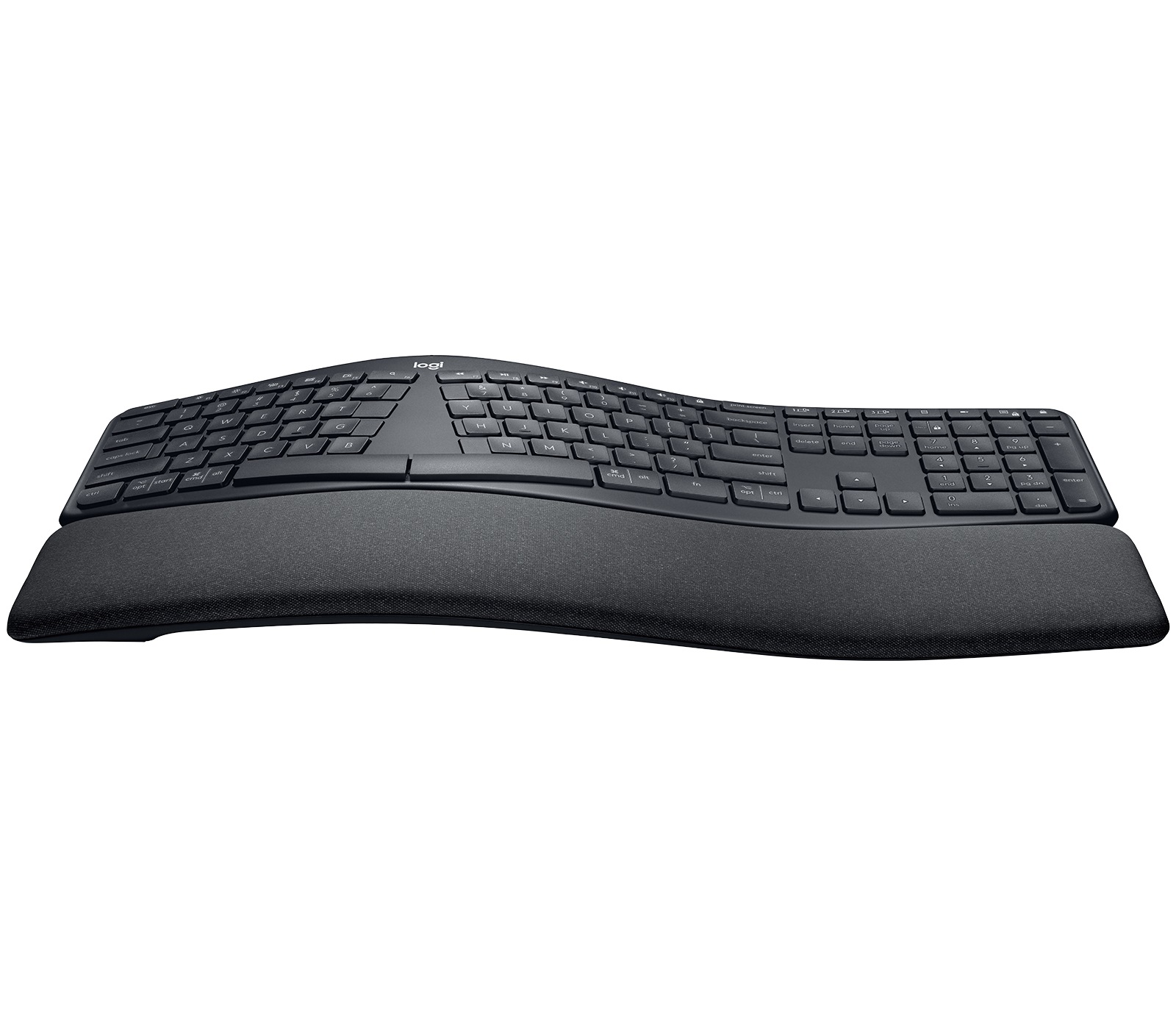 LOGITECH Tastatur »ERGO K860 - GRAPHITE - PAN - NORDIC« () schwarz