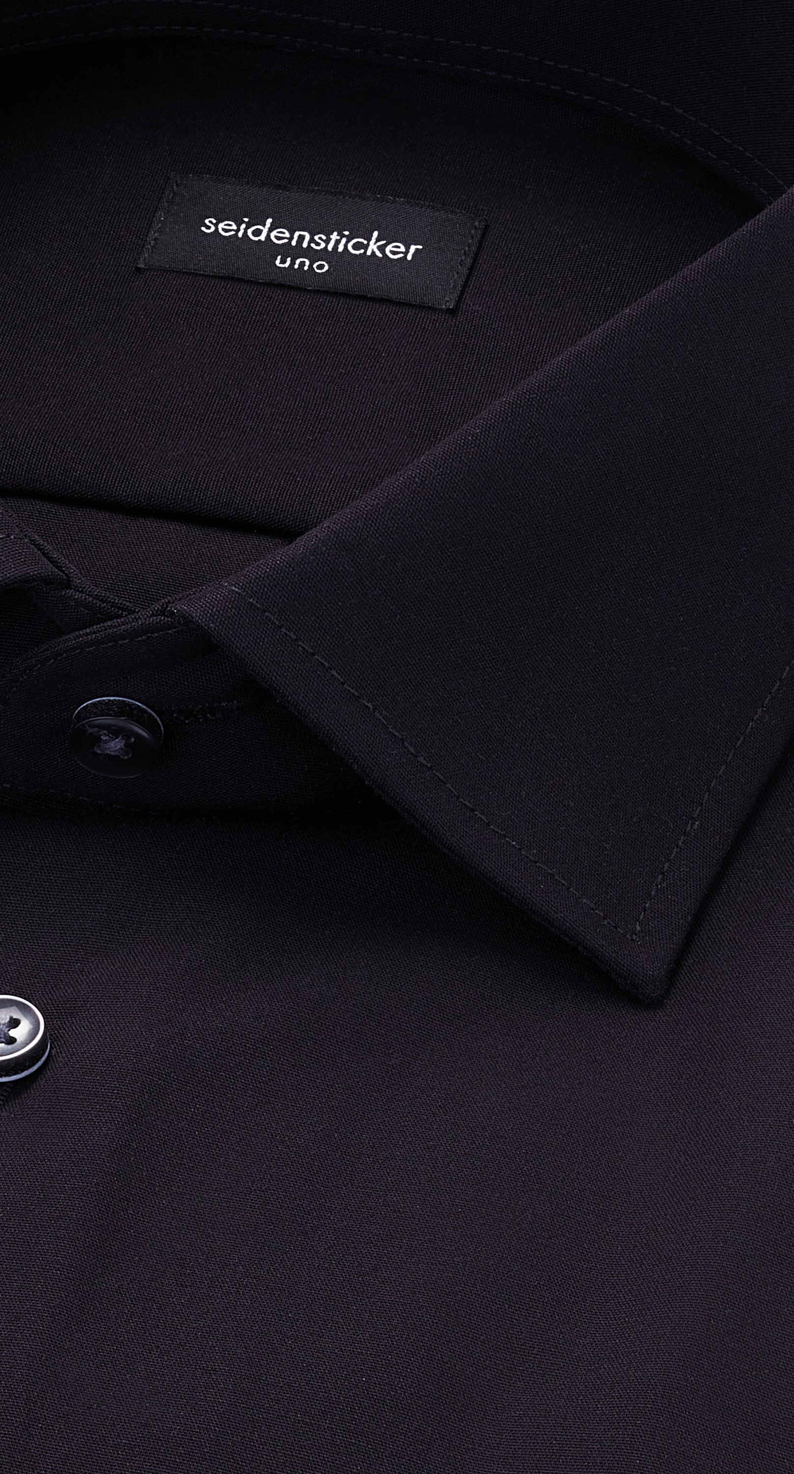 seidensticker Businesshemd »Schwarze Rose« Slim 1/1 Kentkragen Uni