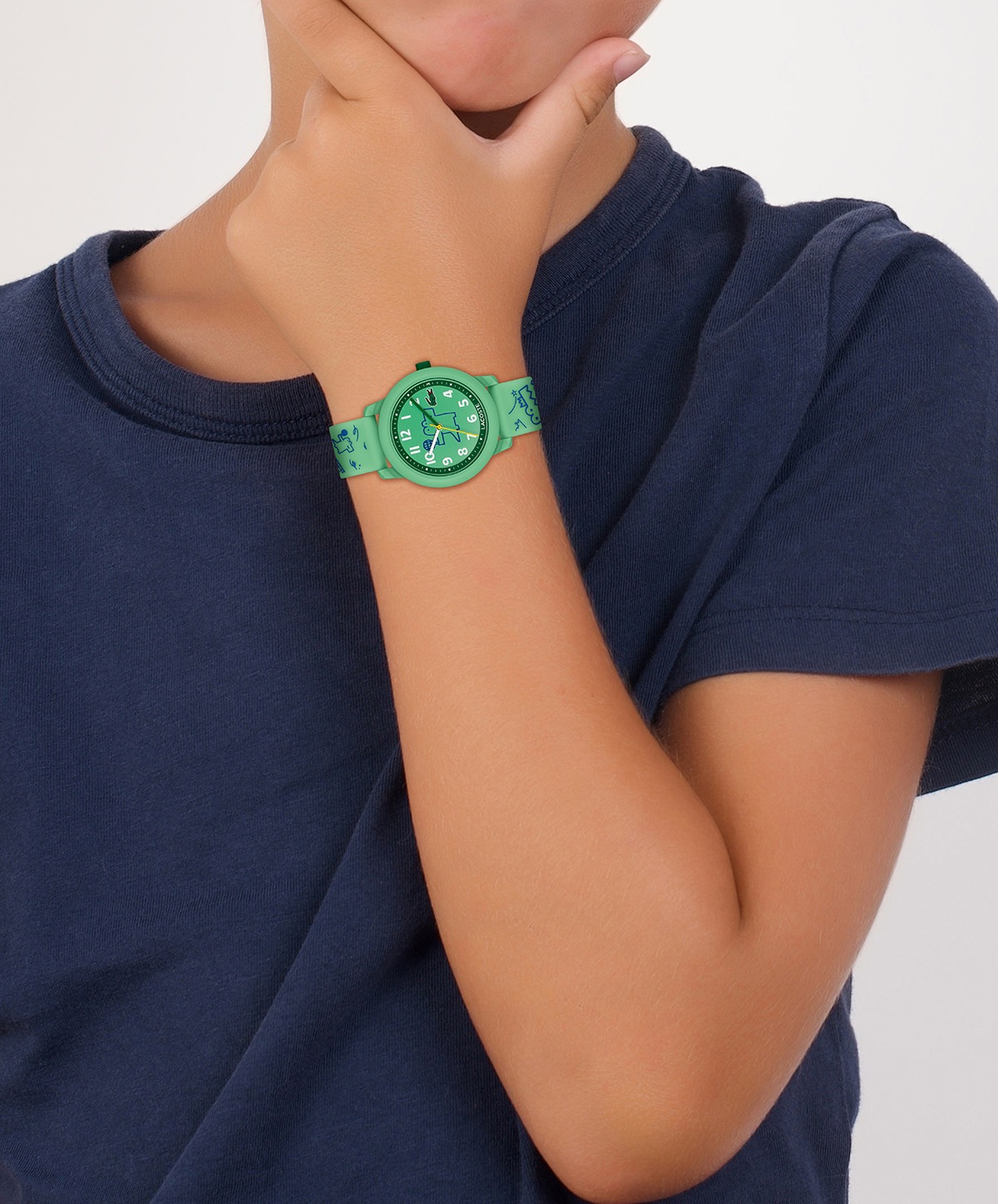 Lacoste Quarzuhr »LACOSTE.12.12 KIDS«, Armbanduhr, Kinderuhr, Silikonarmband, Geschenkidee
