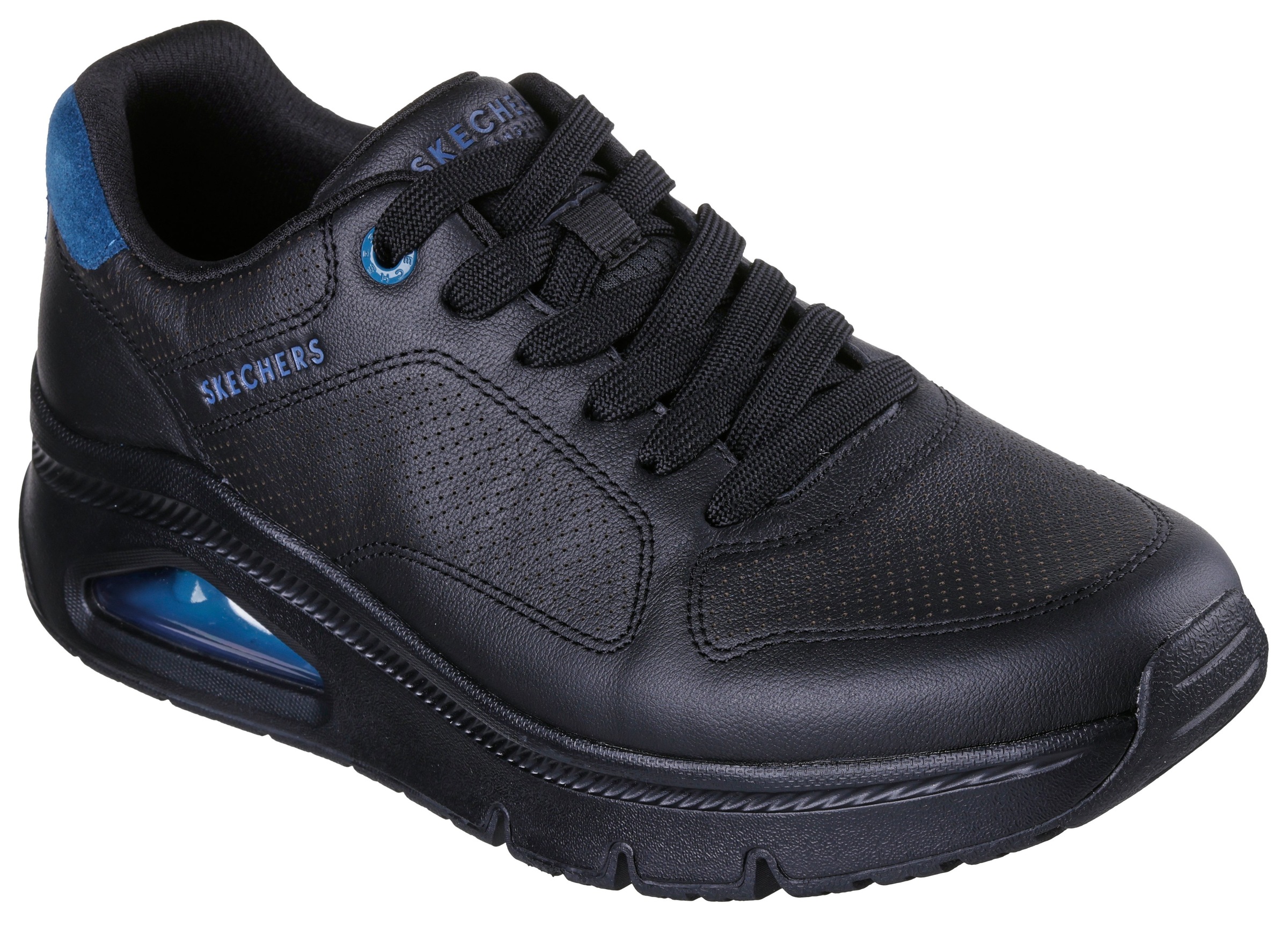 Skechers Herren Sneaker »UNO ICON« Keilsneaker, Sneaker mit Luftkissen schwarz 41
