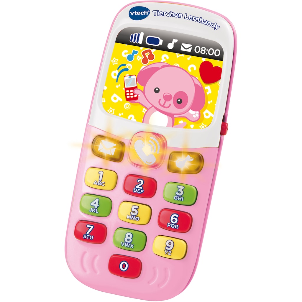 Vtech® Spieltelefon »VTech Baby, Tierchen Lernhandy, pink«