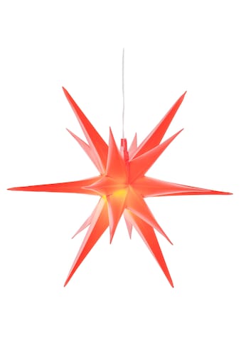 LED Stern »Weihnachtsstern, 3D-Optik«