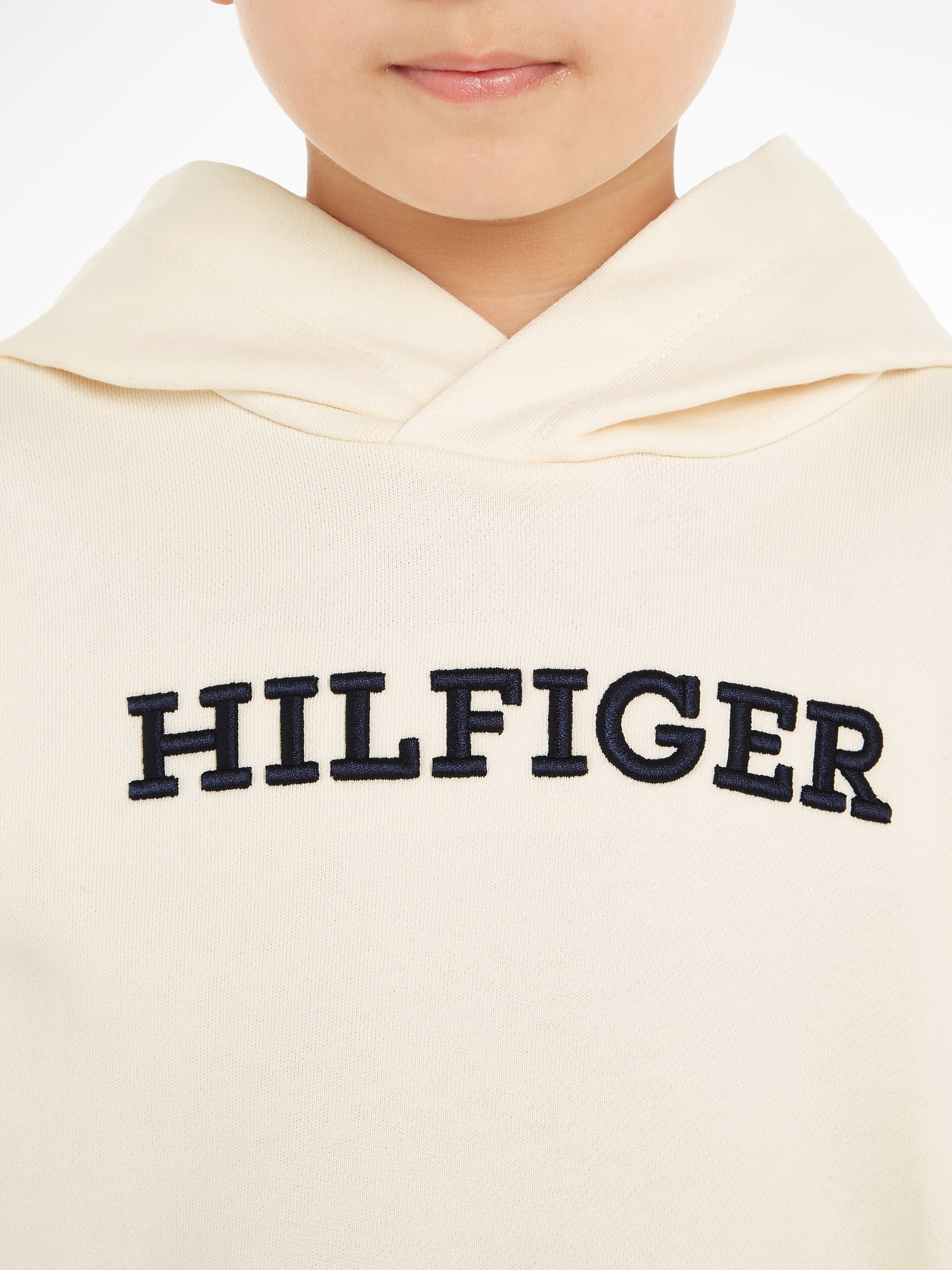 Tommy Hilfiger Kapuzensweatshirt »U MONOTYPE HOODIE«, mit Logo-Stickerei auf der Brust