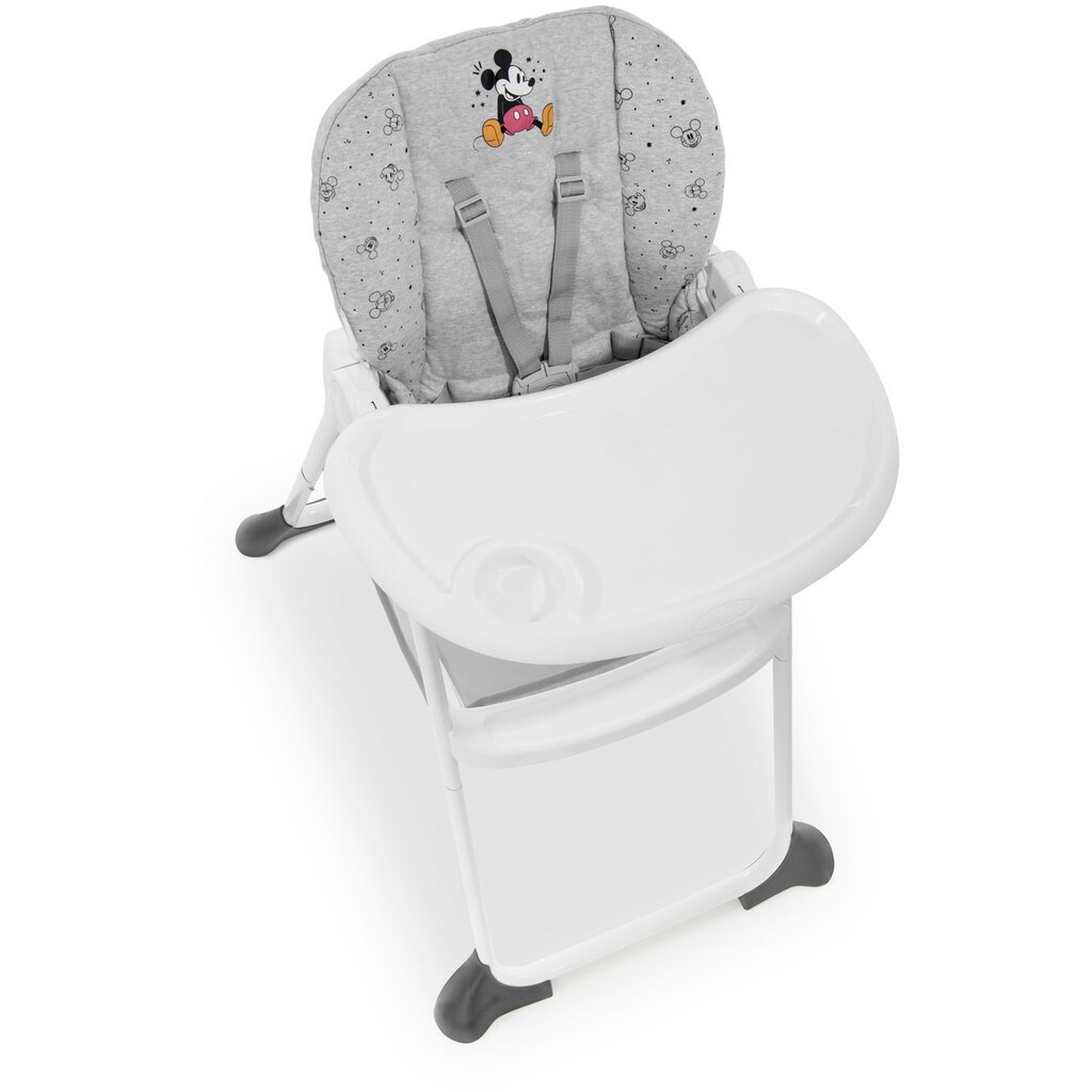 Hauck Hochstuhl »Sit N Fold, Mickey Mouse grey«, zusammenklappbar