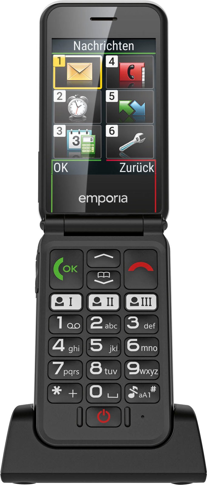 Emporia Klapphandy »emporiaSIMPLICITYglam«, weiß