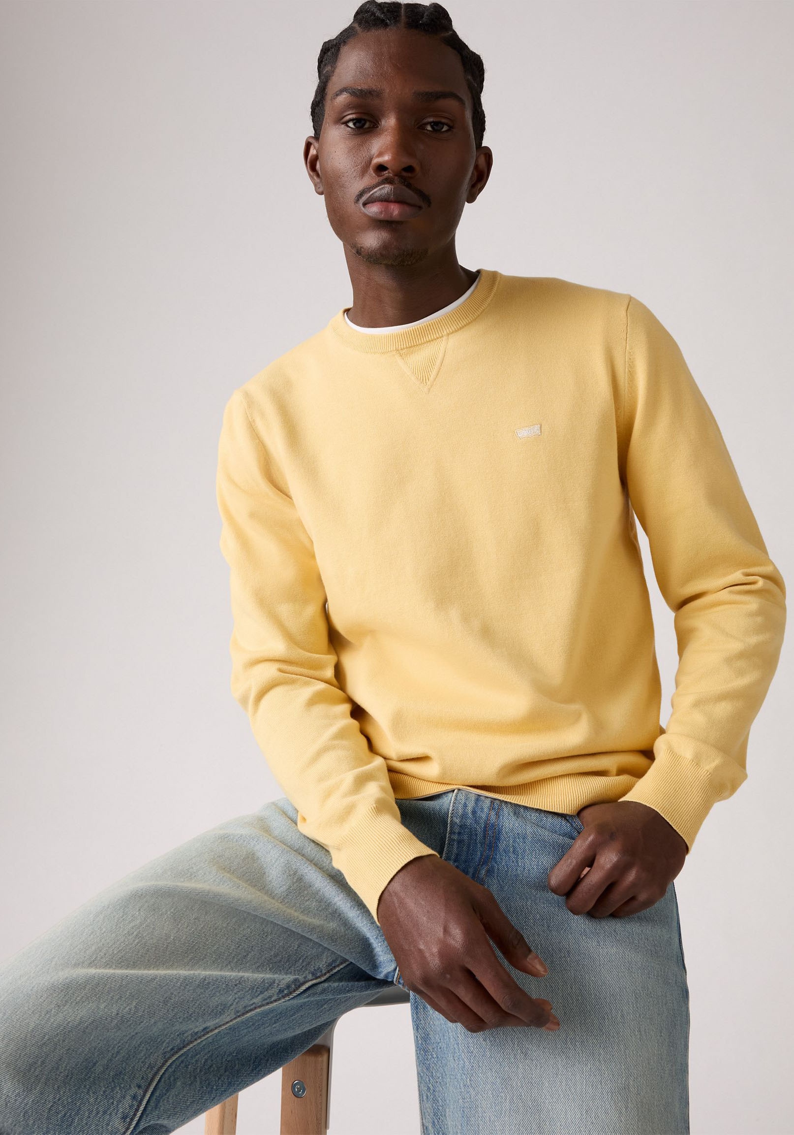 Levi's® Rundhalspullover »LIGHTWEIGHT HM SWEATER«