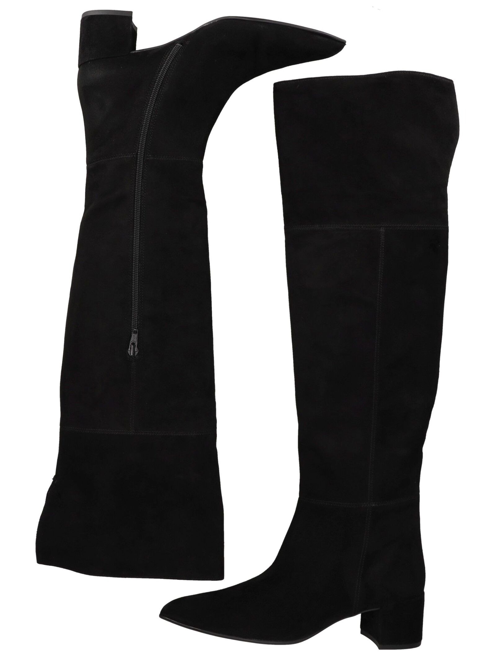 Högl Overkneestiefel »Högl Stiefel Veloursleder«
