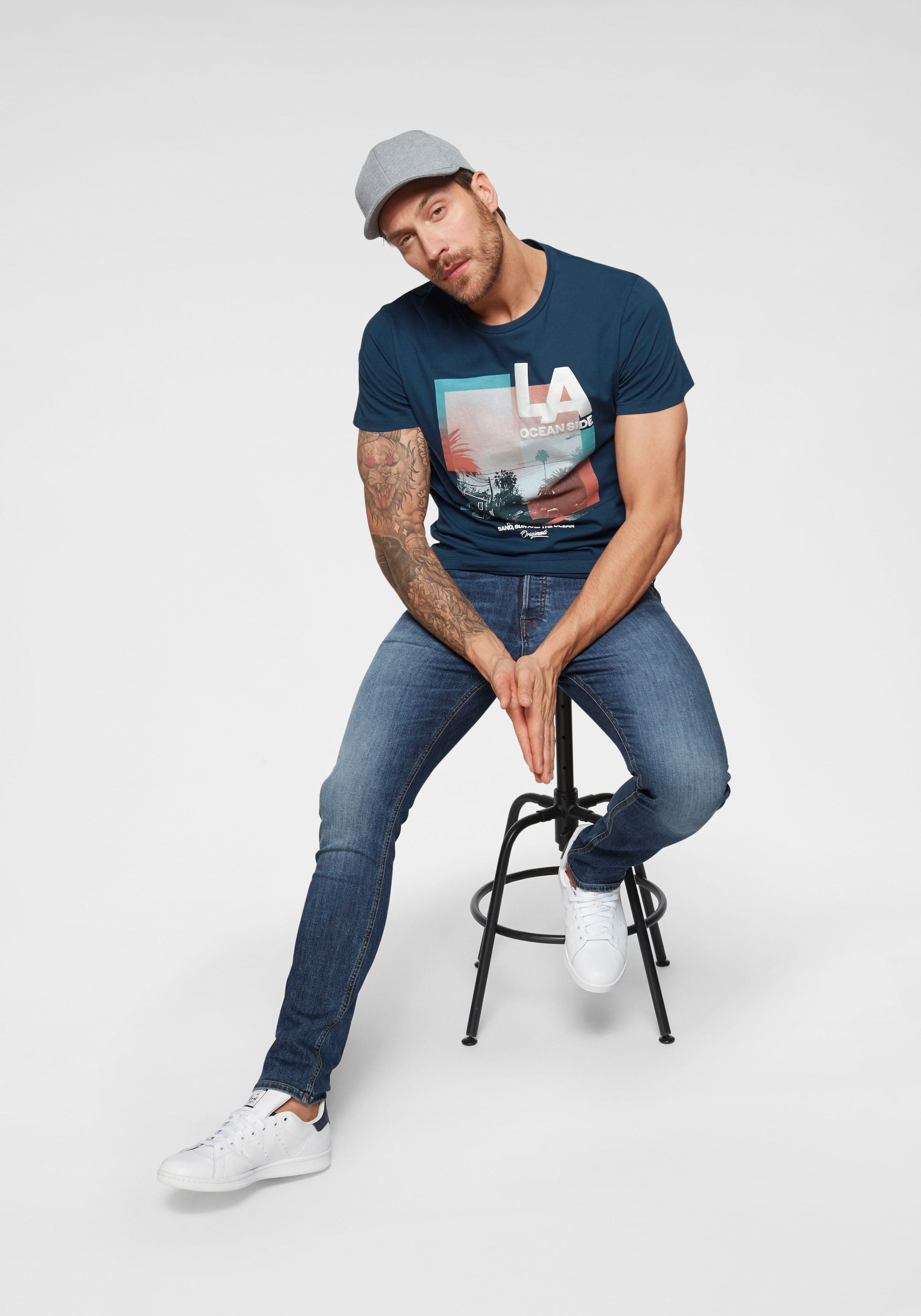 Jack & Jones Slim-fit-Jeans »JJIGLENN JJORIGINAL CB 774 NOOS«