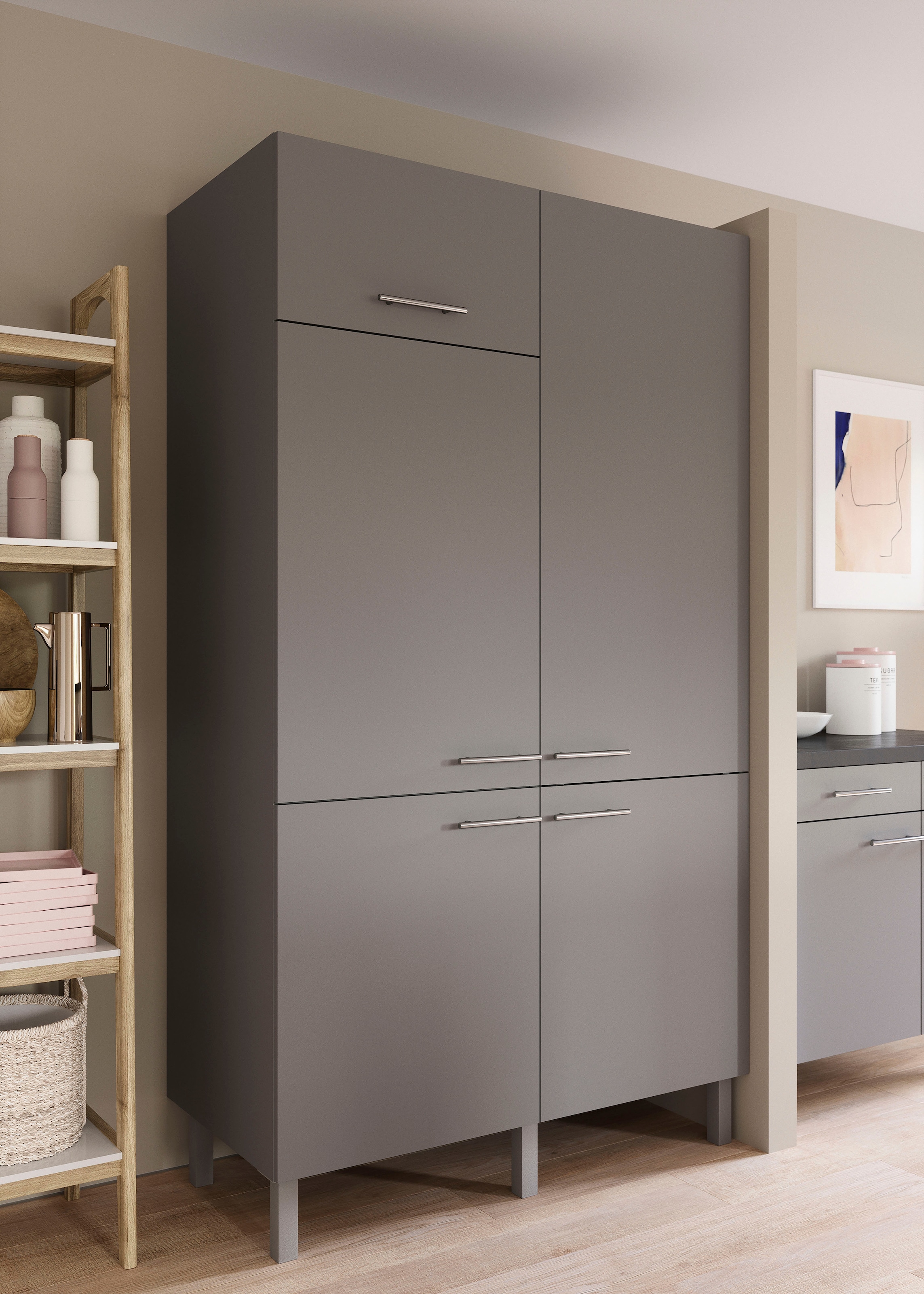 OPTIFIT Pantryküche »Lilly«, Breite 120 cm, wahlweise mit E-Gerät günstig online kaufen
