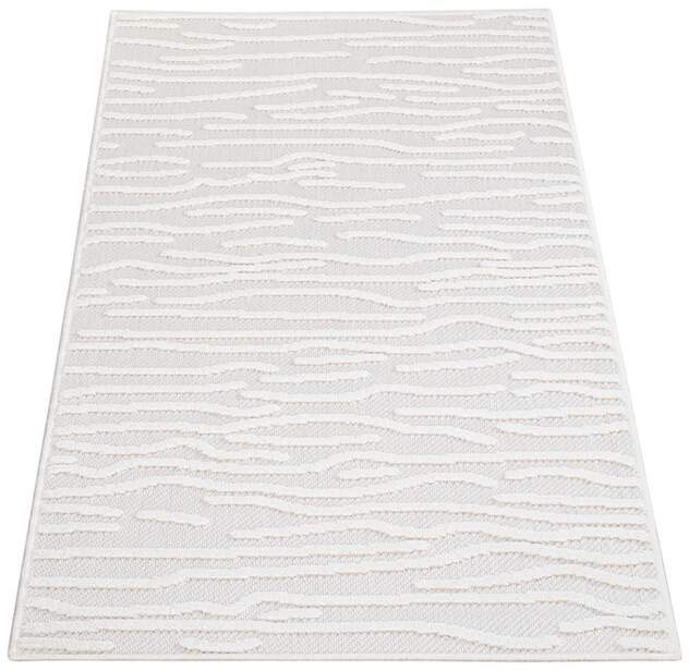 Carpet City Teppich »In-& Outdoorteppich Santorini 450, 3D-Effekt, Gestreif günstig online kaufen