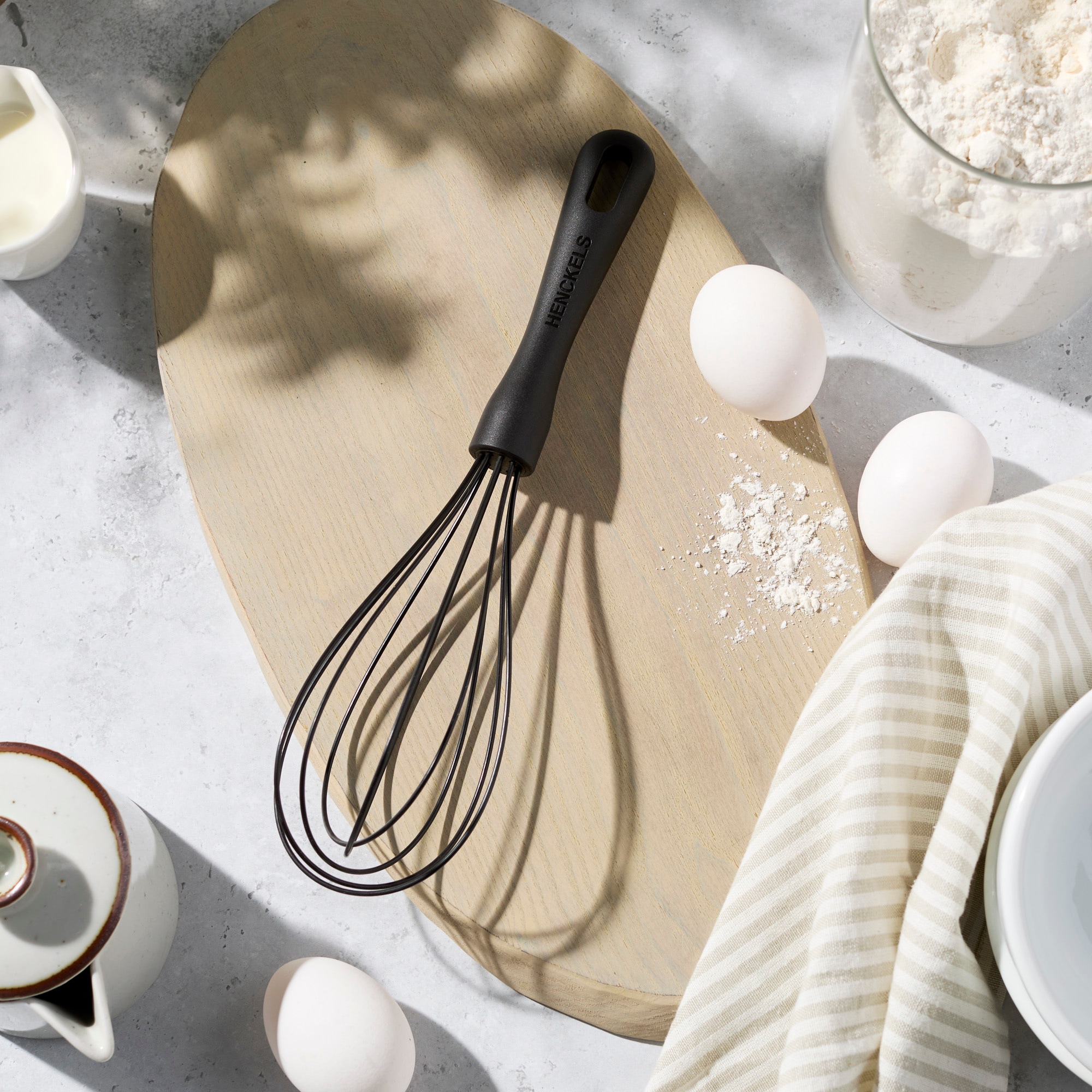 HENCKELS by ZWILLING Schneebesen »Silicone Onyx« Silikon, Aufhänge-Öse