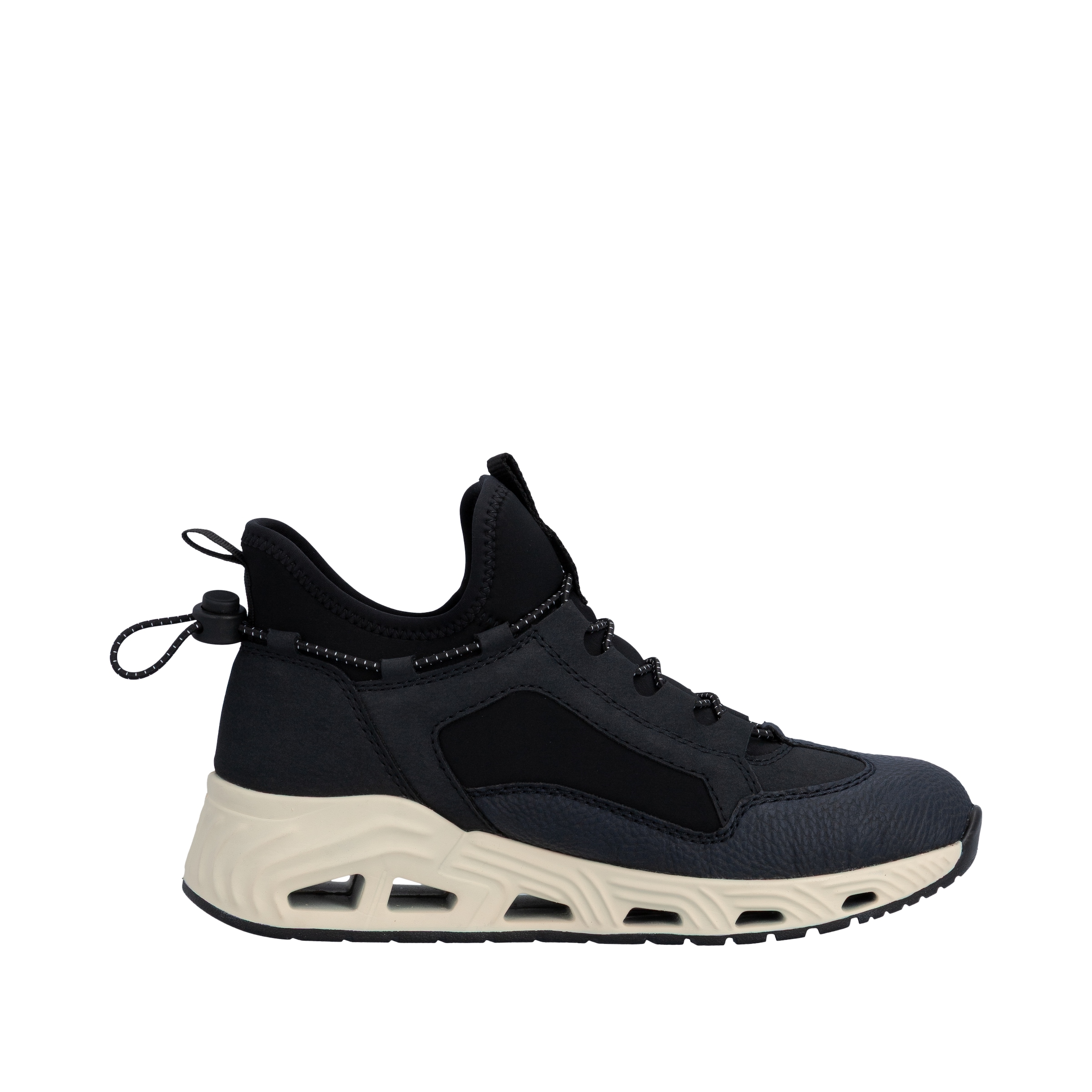 Rieker Slip-On Sneaker  Freizeitschuh, Schlupfboots, High-Top-Sneaker, Slip-On mit Gummizug