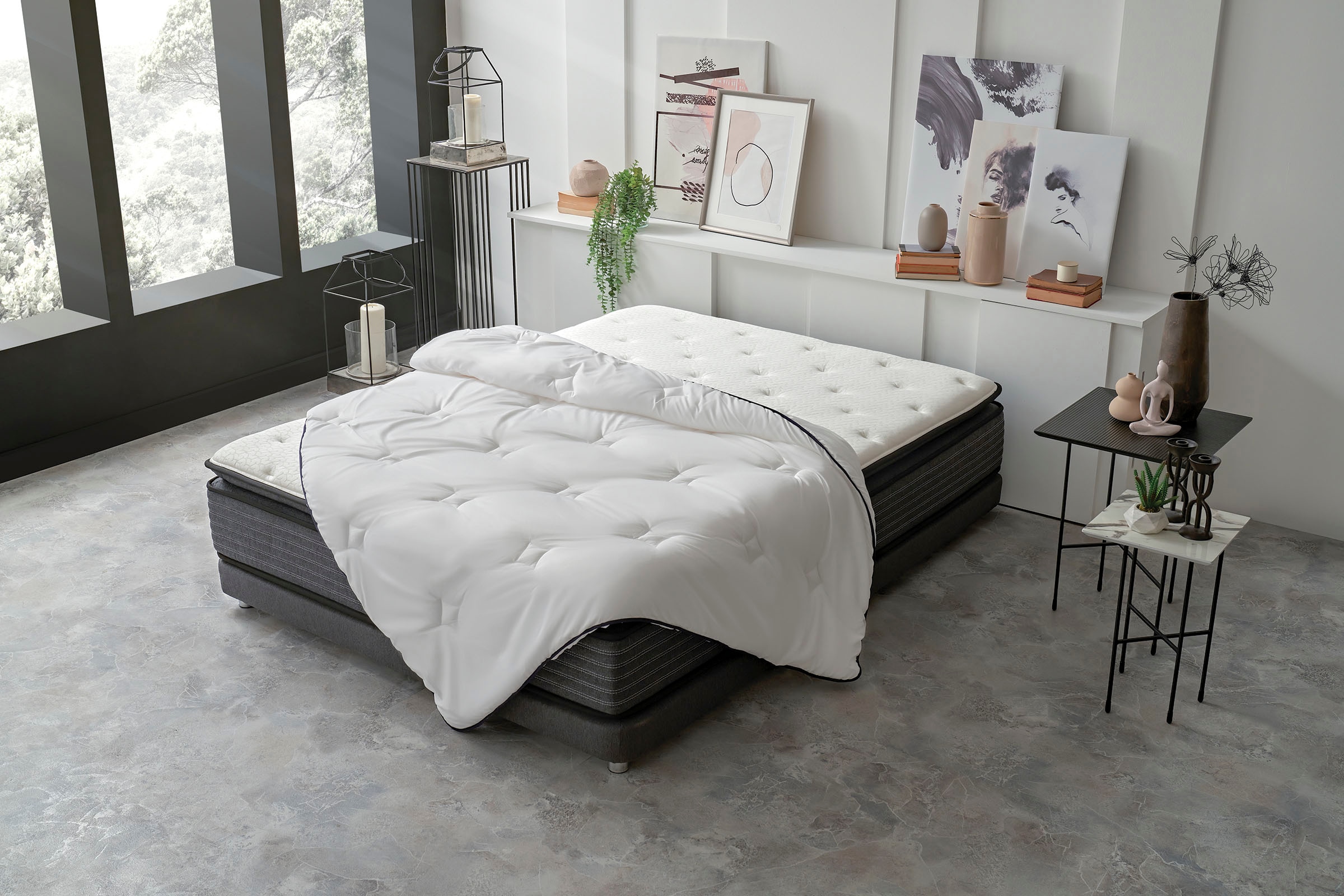 Yatas Bedding Microfaserbettdecke »Dacron-Light®, Bettdecke 135x200 cm & we günstig online kaufen