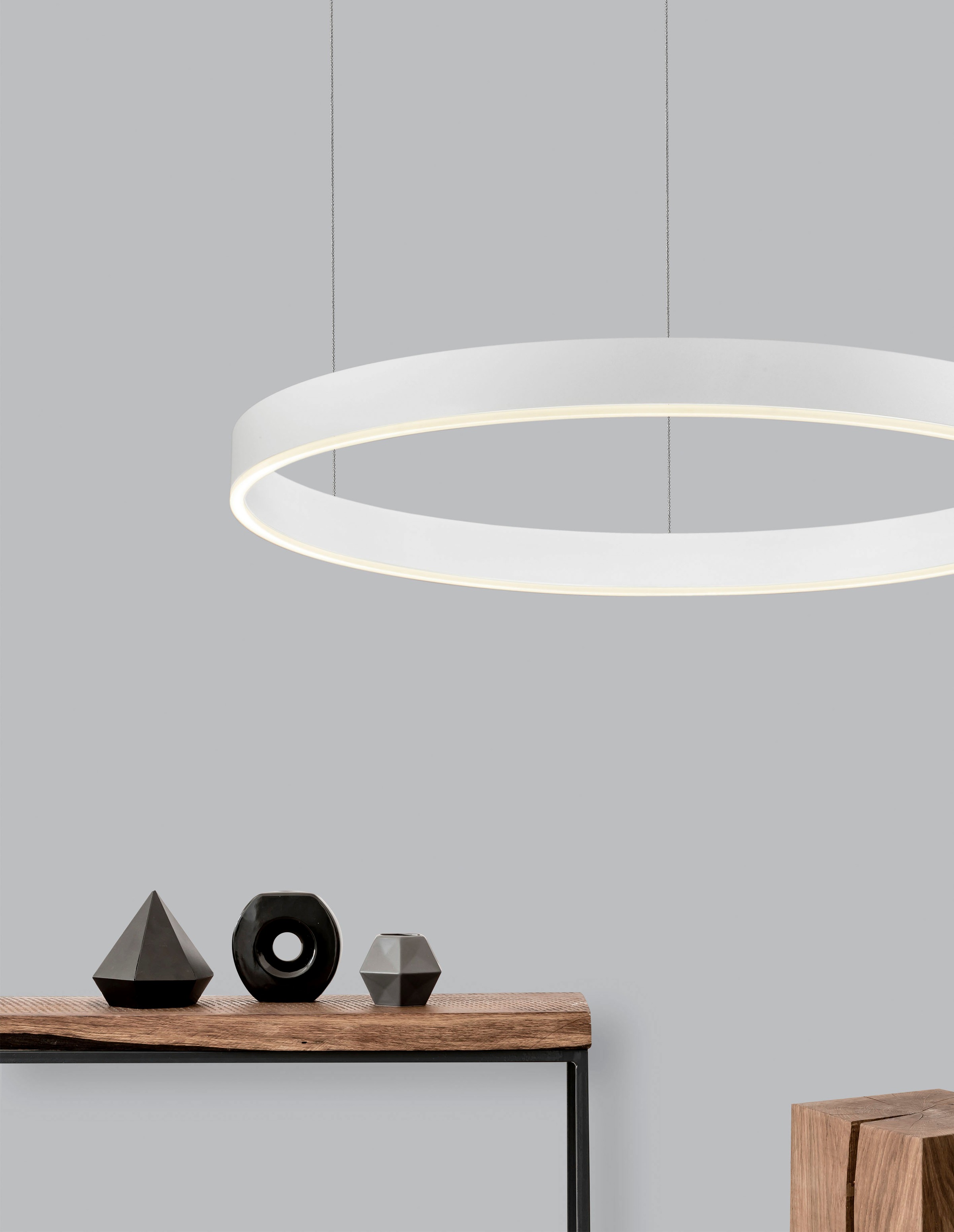 Nova Luce LED-Hängeleuchte »MOTIF«, 1 flammig, Dimmbar; Höhenverstellbar; M günstig online kaufen