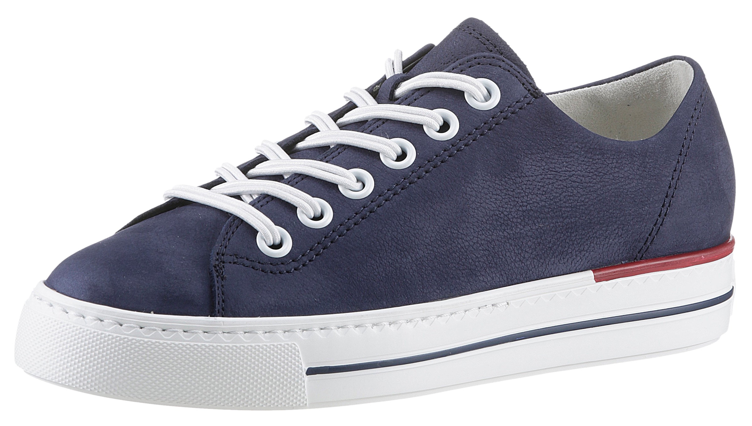 Paul Green Slip-On Sneaker, Plateau Sneaker, Slipper, Freizeitschuh mit praktischem Wechselfußbett