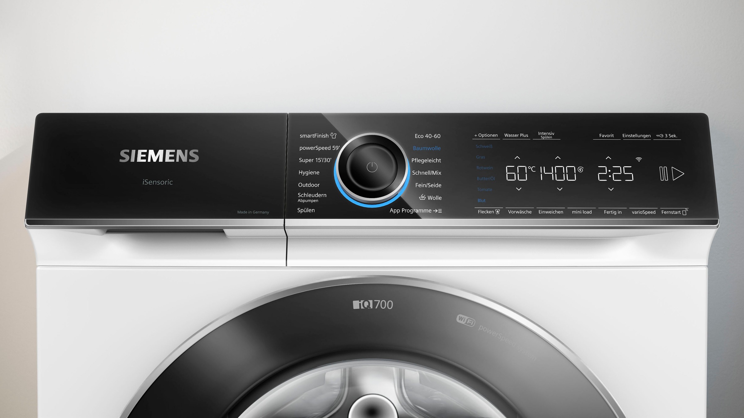 SIEMENS Waschmaschine »WG44B2040«, 9 kg, 1400 U/min, smartFinish – glättet günstig online kaufen