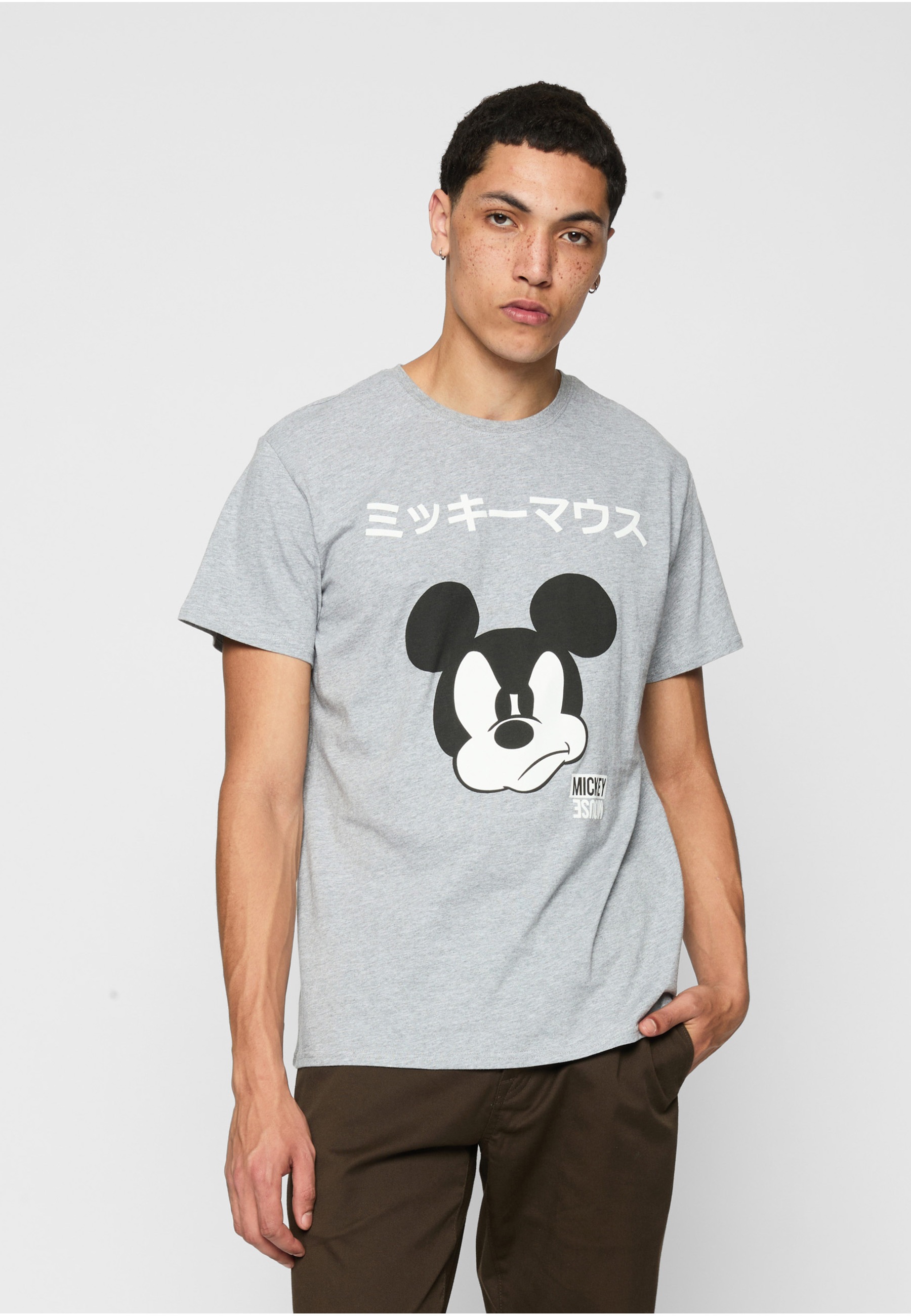 Merchcode T-Shirt »Merchcode Herren Mickey Japanese Tee« 1