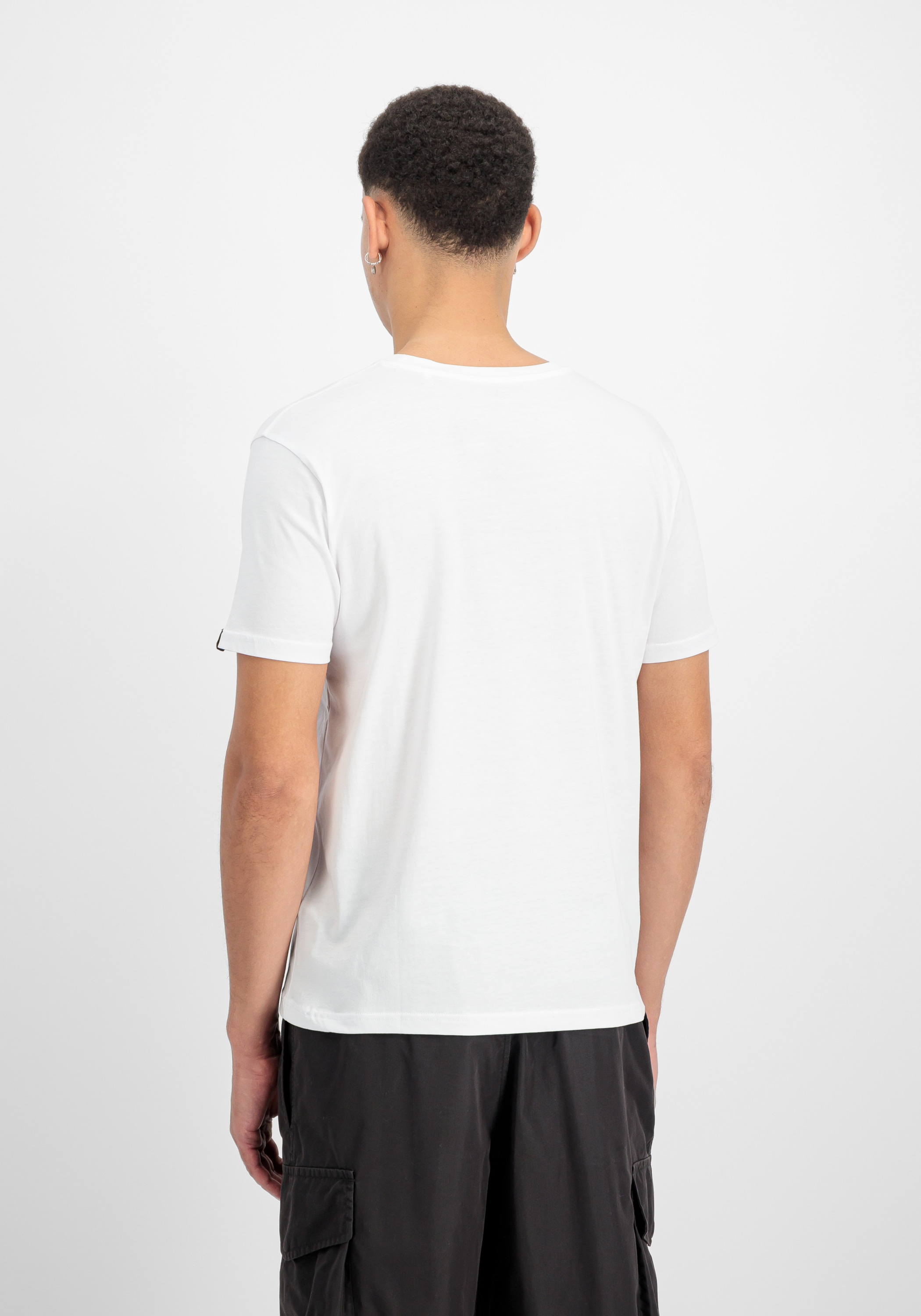 Alpha Industries T-Shirt »Alpha Industries Men - T-Shirts Basic T-Shirt BL Rubber«