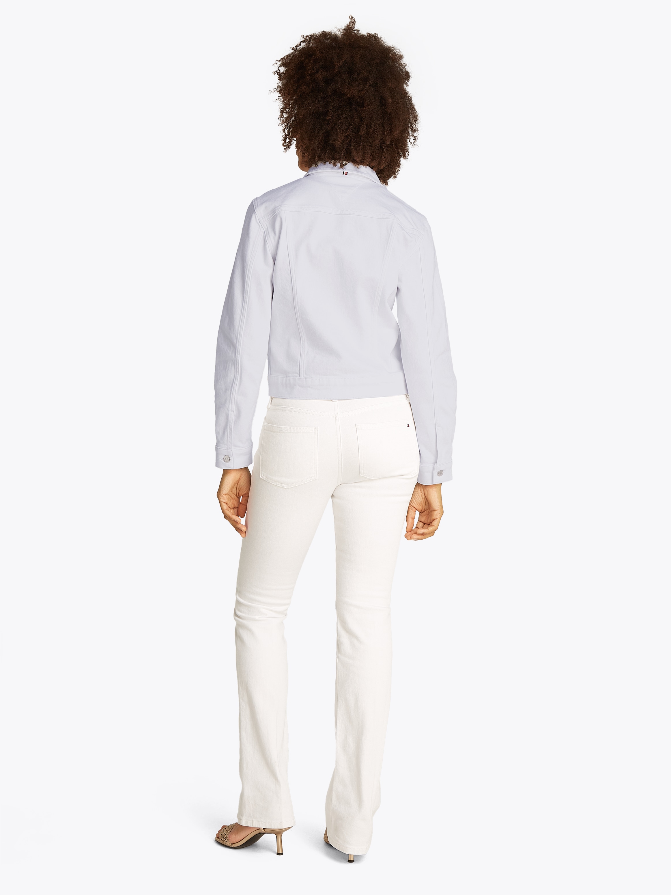 Tommy Hilfiger Jeansjacke »DNM SLIM JACKET WHITE«, mit vielseitigem Design