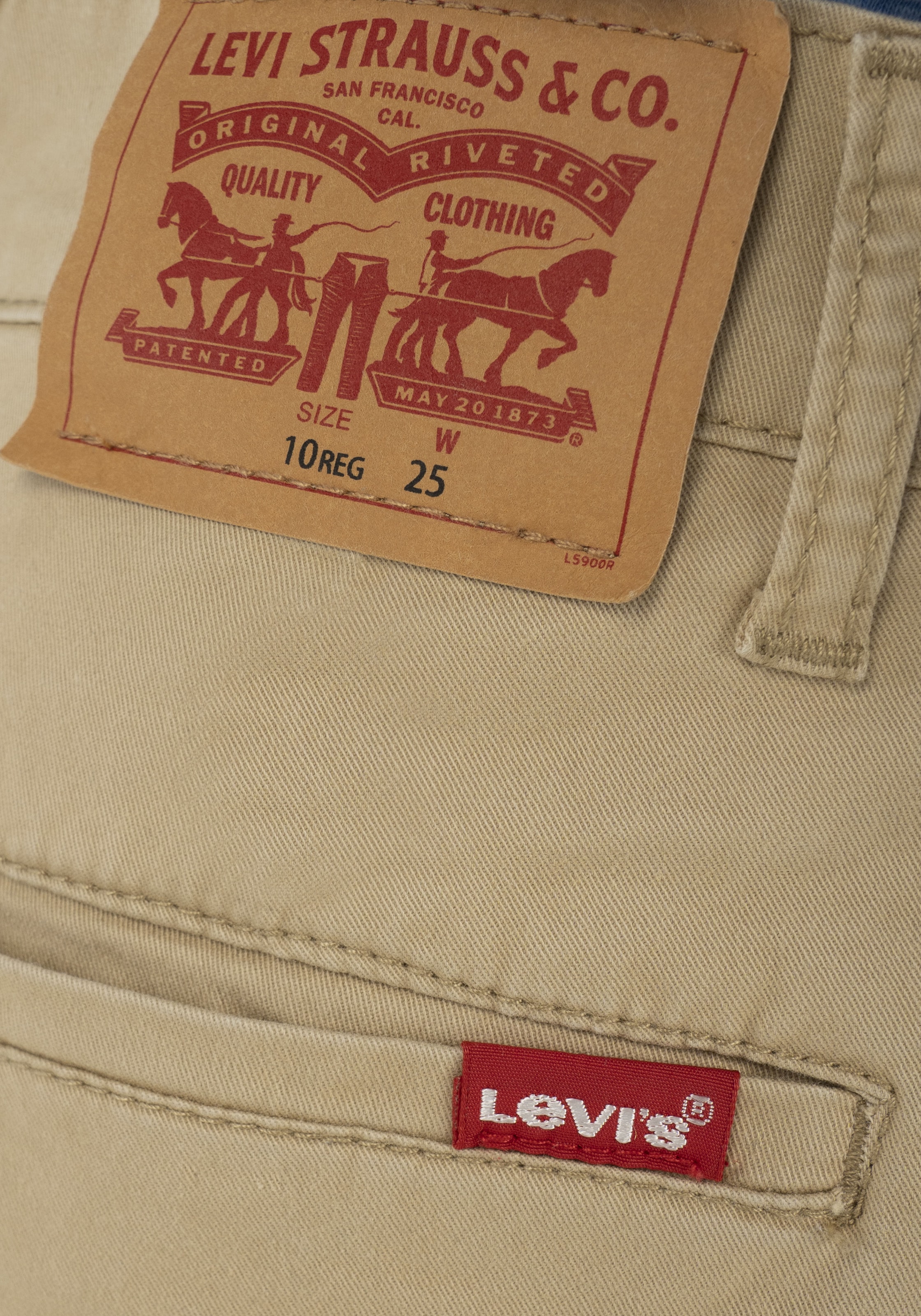 6. Bild von Levi's® Kids Chinoshorts »LVB STRAIGHT XX CHINO SHORT«, for BOYS