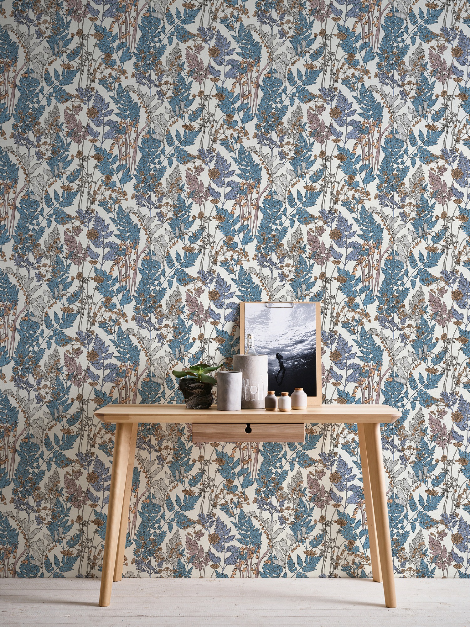 Architects Paper Vliestapete »Floral Impression«, floral-botanisch-Wald, Tapete Blumen Tapeten Wohnzimmer Schlafzimmer Küche modern Design Büro