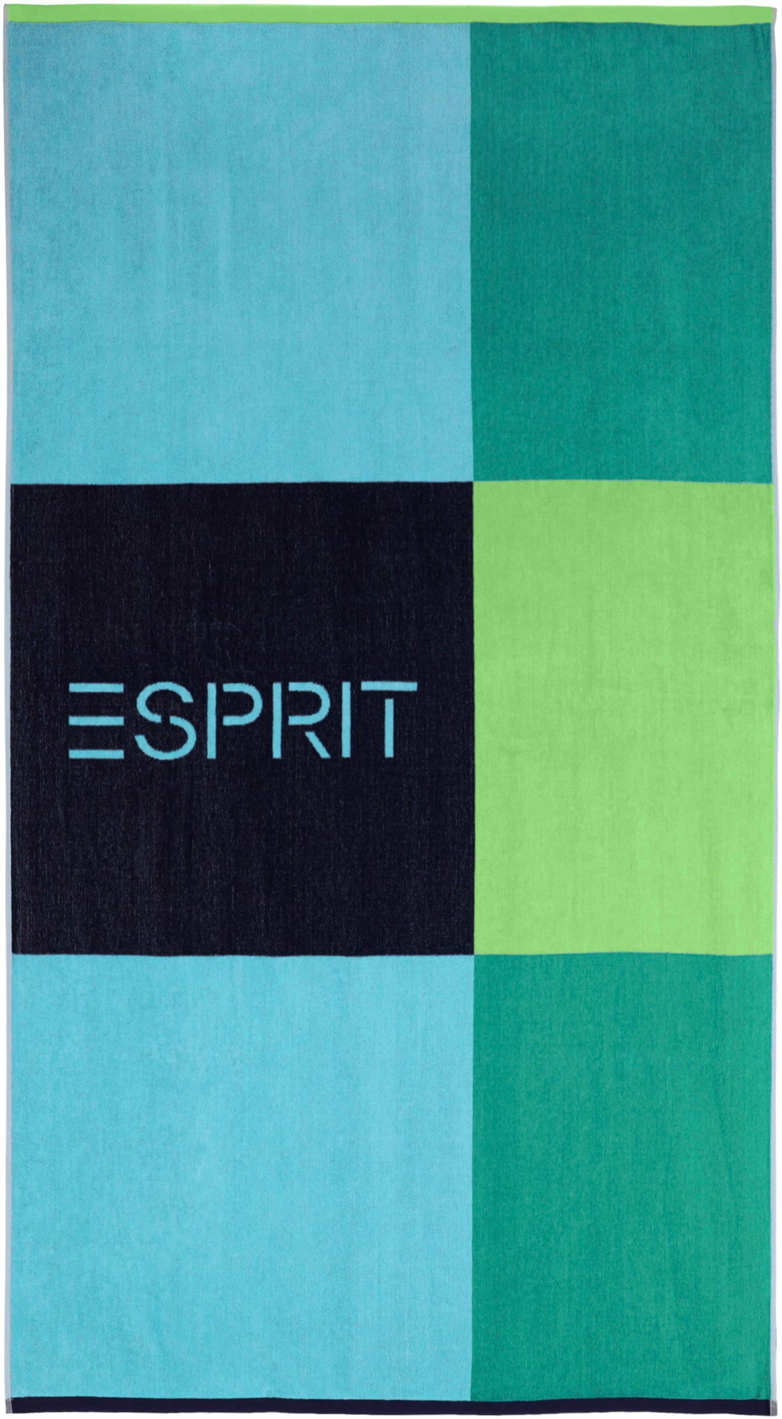 Esprit Strandtuch »Sydney Beach«, (1 St.), buntes Blockdesign