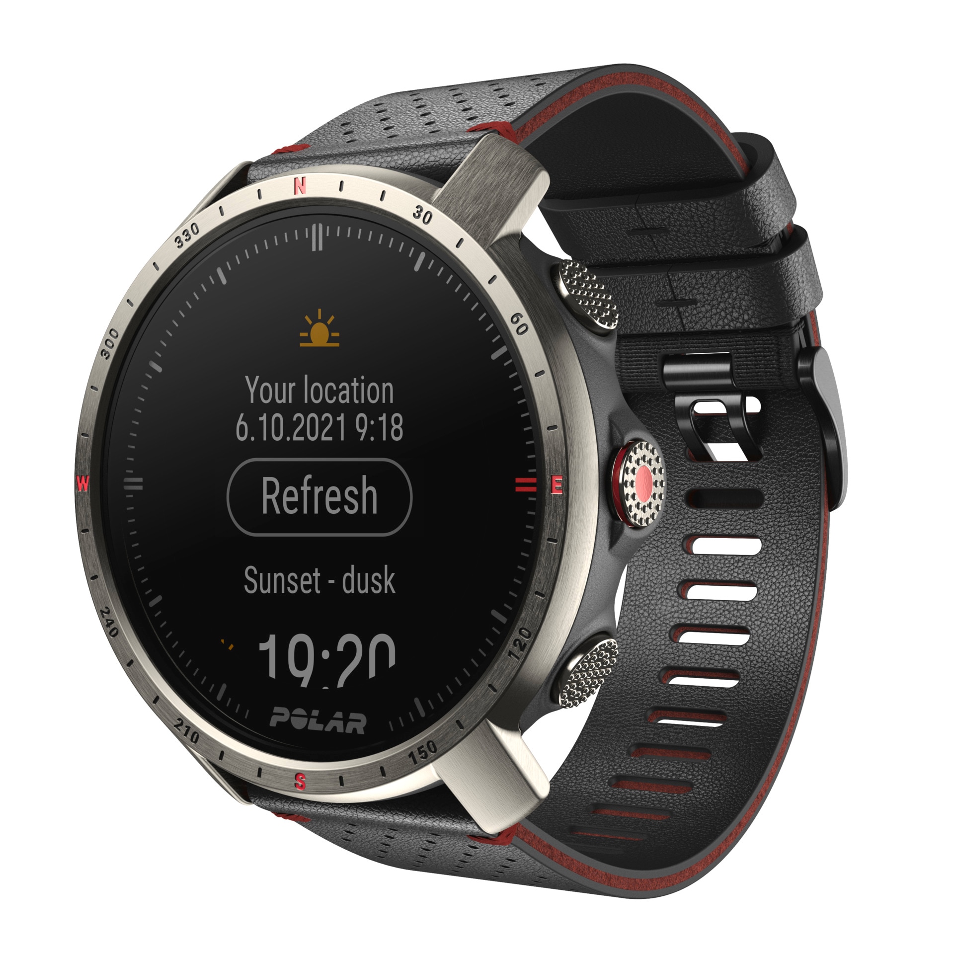 Polar Smartwatch »GRIT X PRO«, (3,05 cm / 1,2 Zoll), Proprietär, 0,064 GB, GPS Navigation 10 ATM)