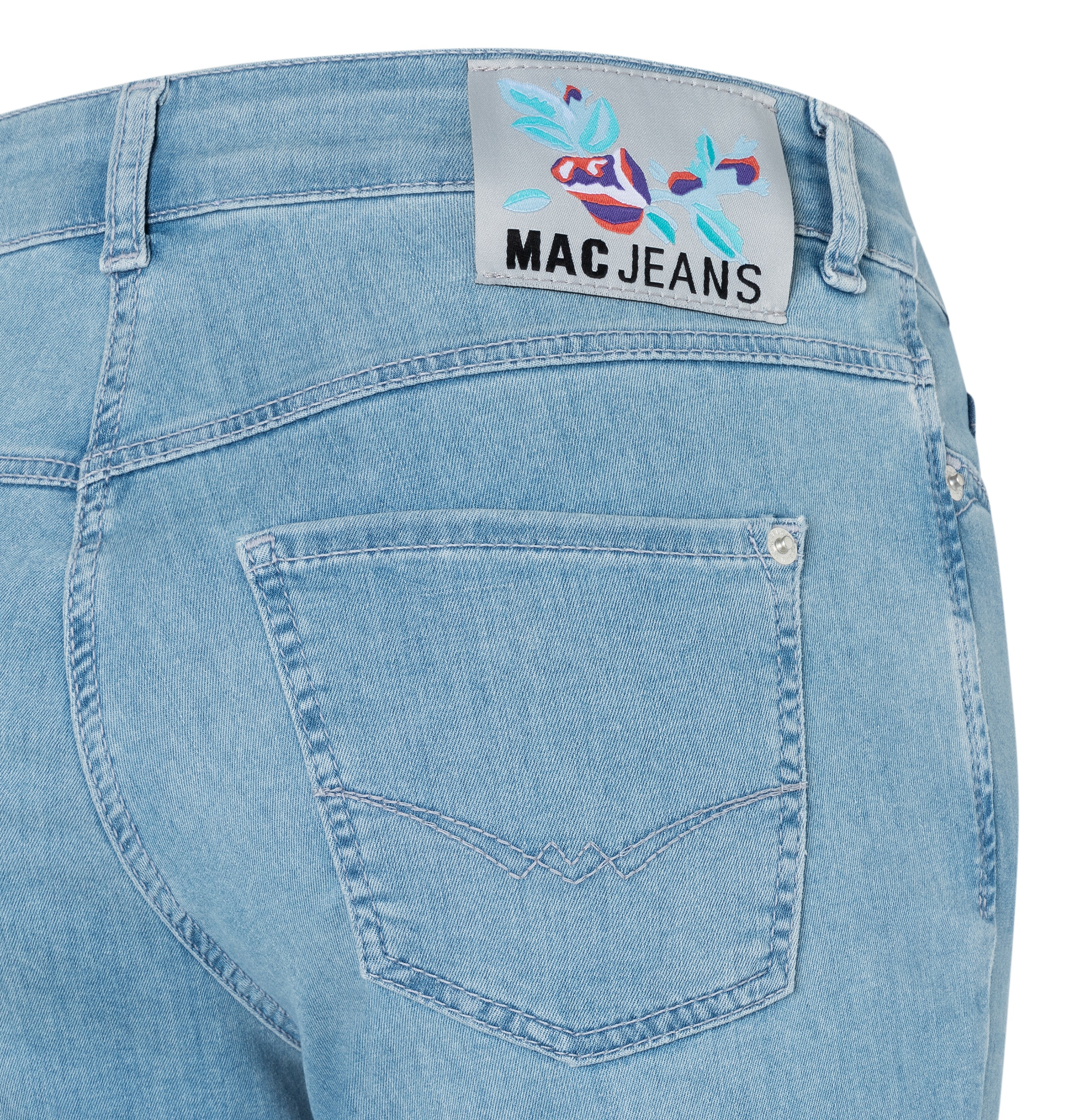 MAC Caprijeans »Dream-Sum« Bequemer Sitz mit krempelbarem Saum