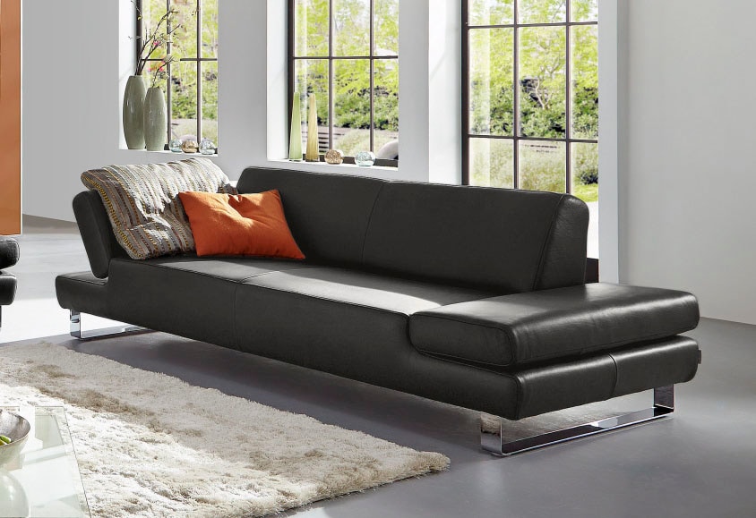 W.SCHILLIG 3-Sitzer "taboo Designsofa mit hohem Sitzkomfort" mit Übertiefe, günstig online kaufen