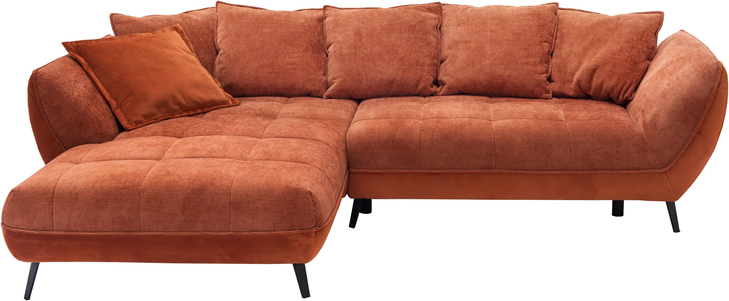 exxpo - sofa fashion Ecksofa »Midway mit einfacher Easy-Lift-Bettfunktion, günstig online kaufen