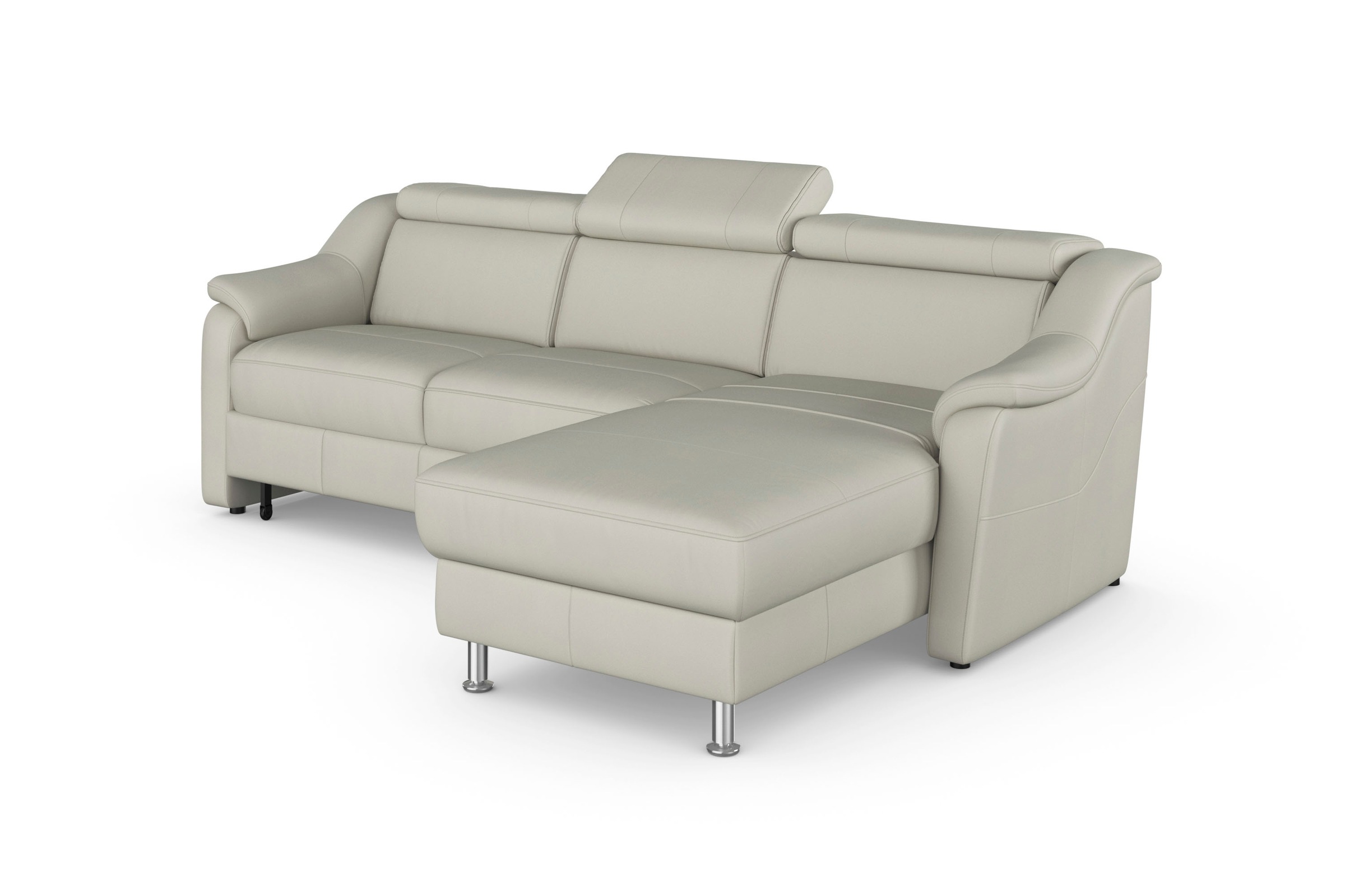 sit&more Ecksofa »Freetown L-Form«, inklusive Kopfteilverstellung und komfortablem Federkern
