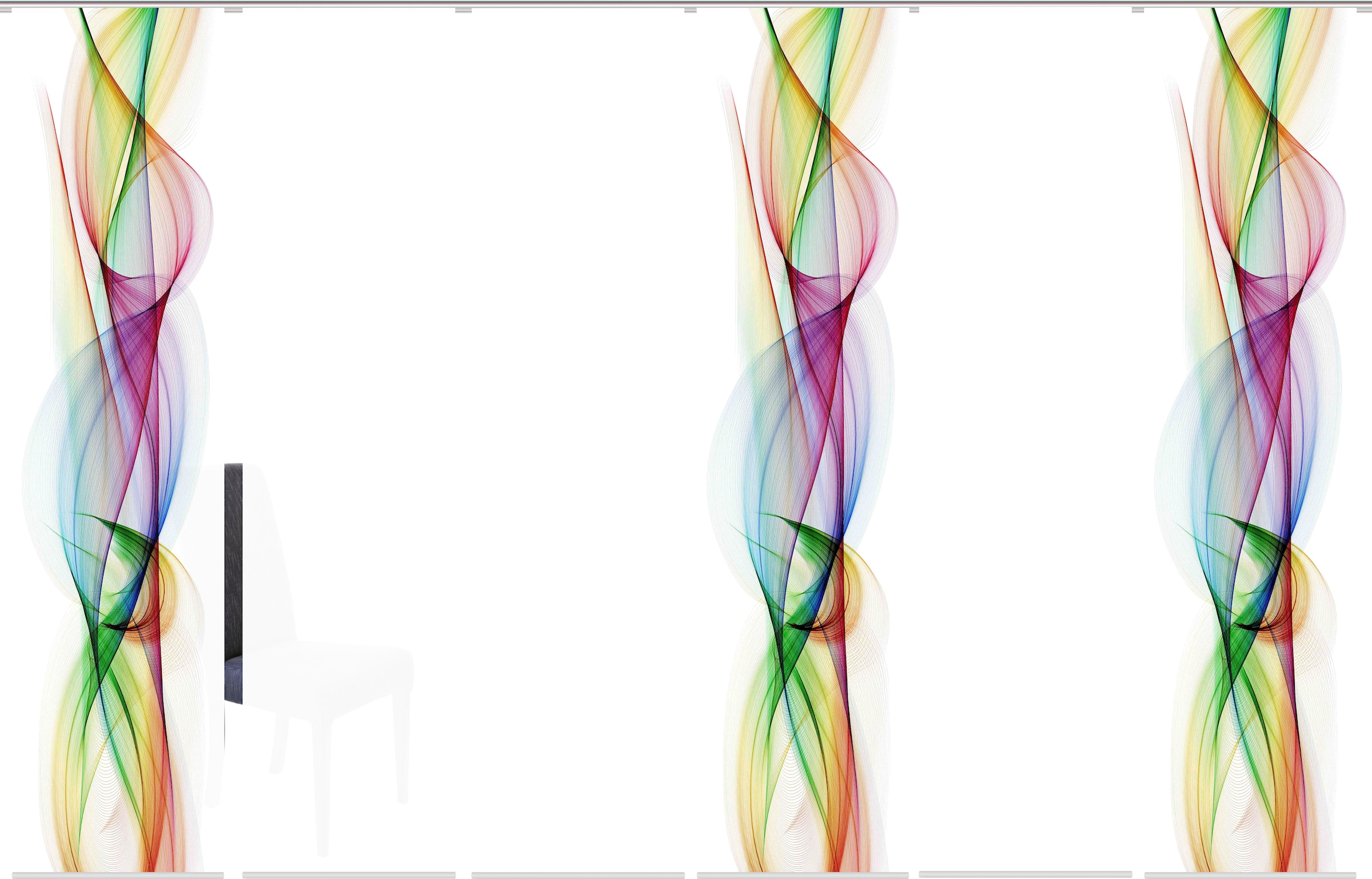 HOME WOHNIDEEN Schiebegardine »BOLGE« Paneelwagen 1 Stk. tlg. DIGITALDRUCK