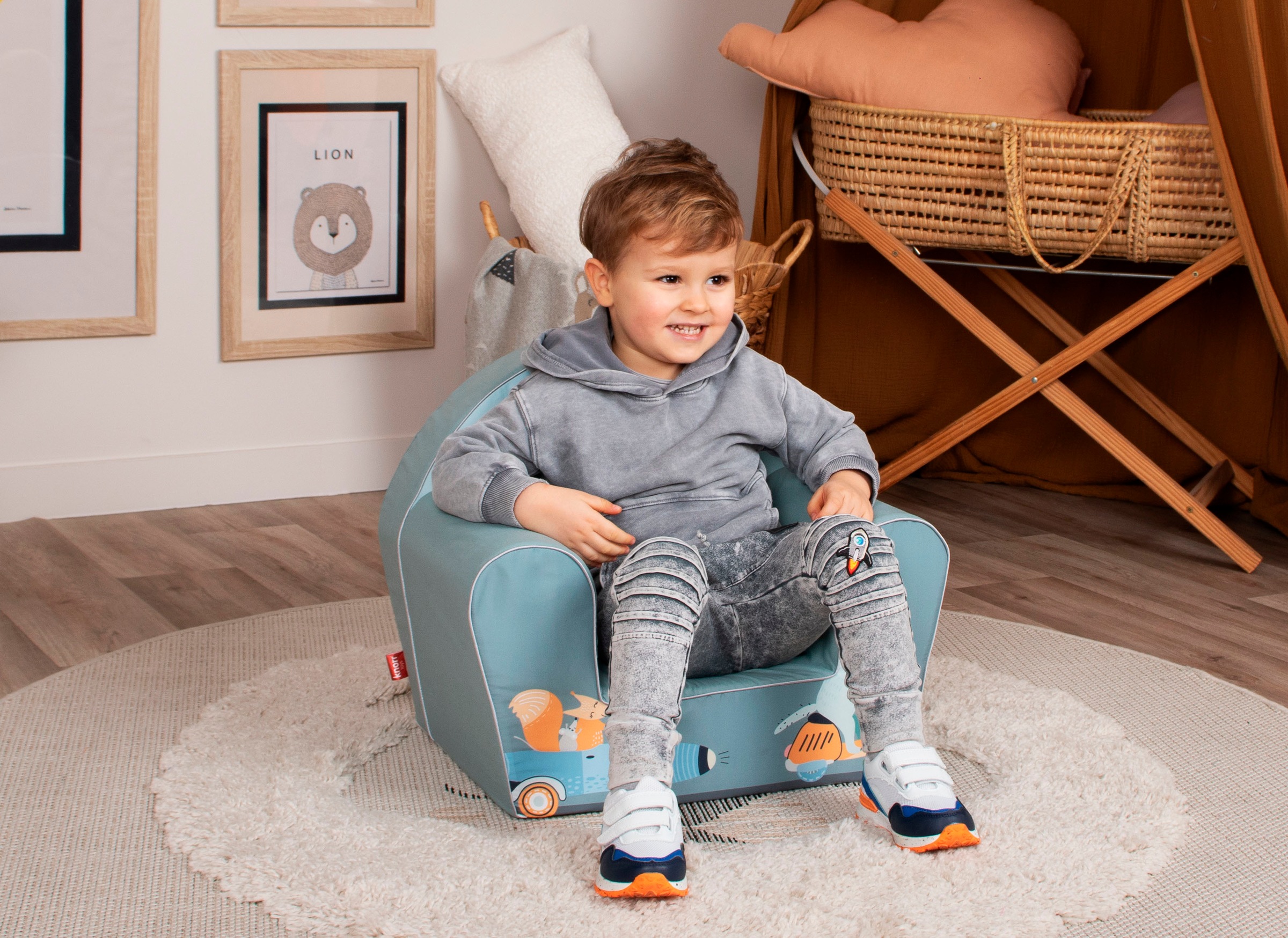 Knorrtoys® Sessel »Bear and Friends«, für Kinder; Made in Europe