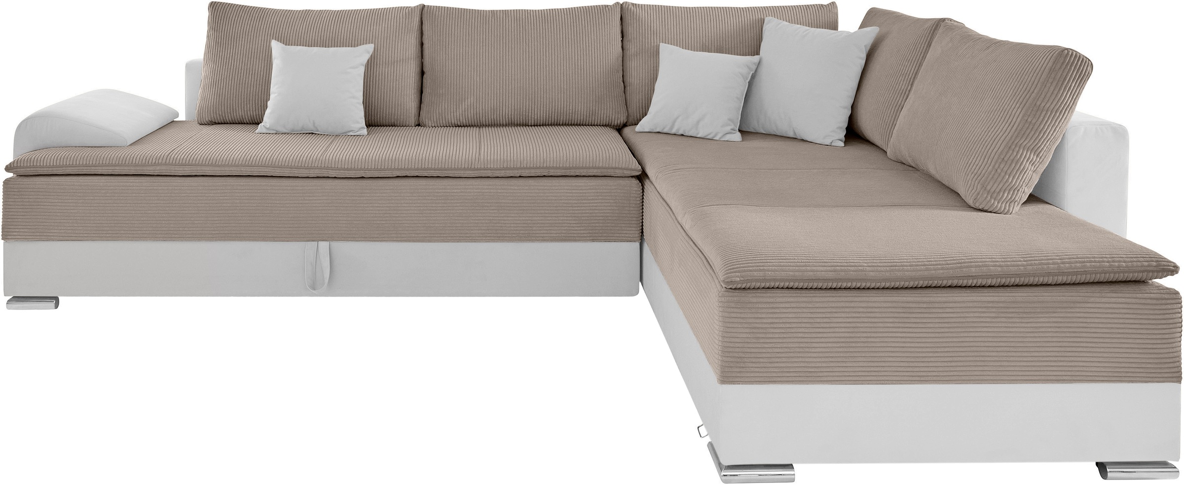 INOSIGN Ecksofa »Boxspringbett Night & Day L-Form mit Dauer-Schlaffunktion günstig online kaufen