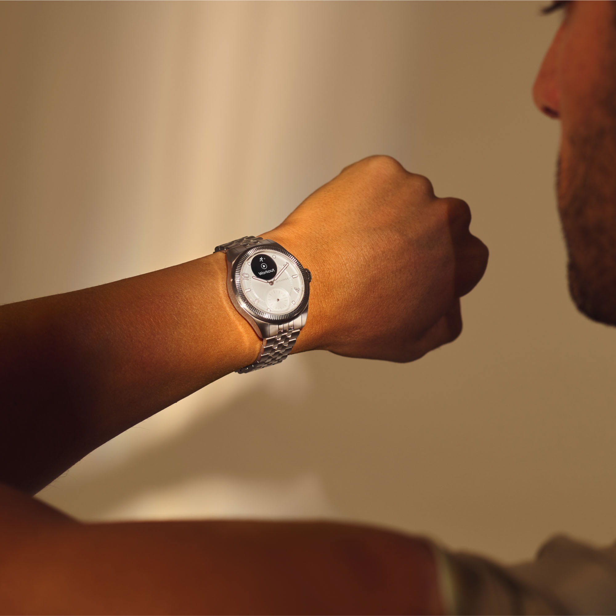 Withings Smartwatch »ScanWatch Nova Brilliant Edition 39mm«, (1.6 cm / 0.63 Zoll),)