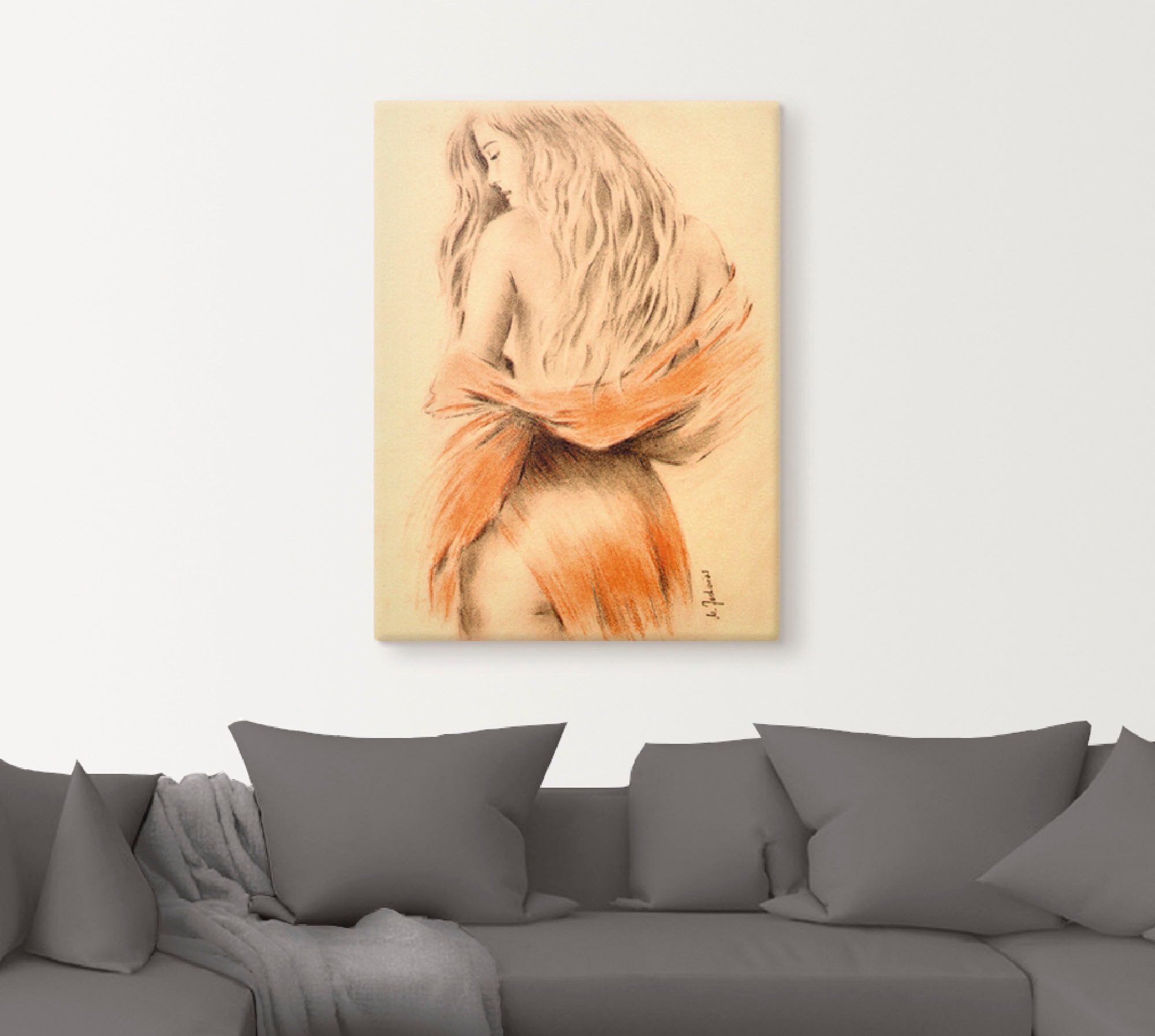 Artland Wandbild »Traumgirl«, Frau, (1 St.), als Leinwandbild, Poster in ve günstig online kaufen