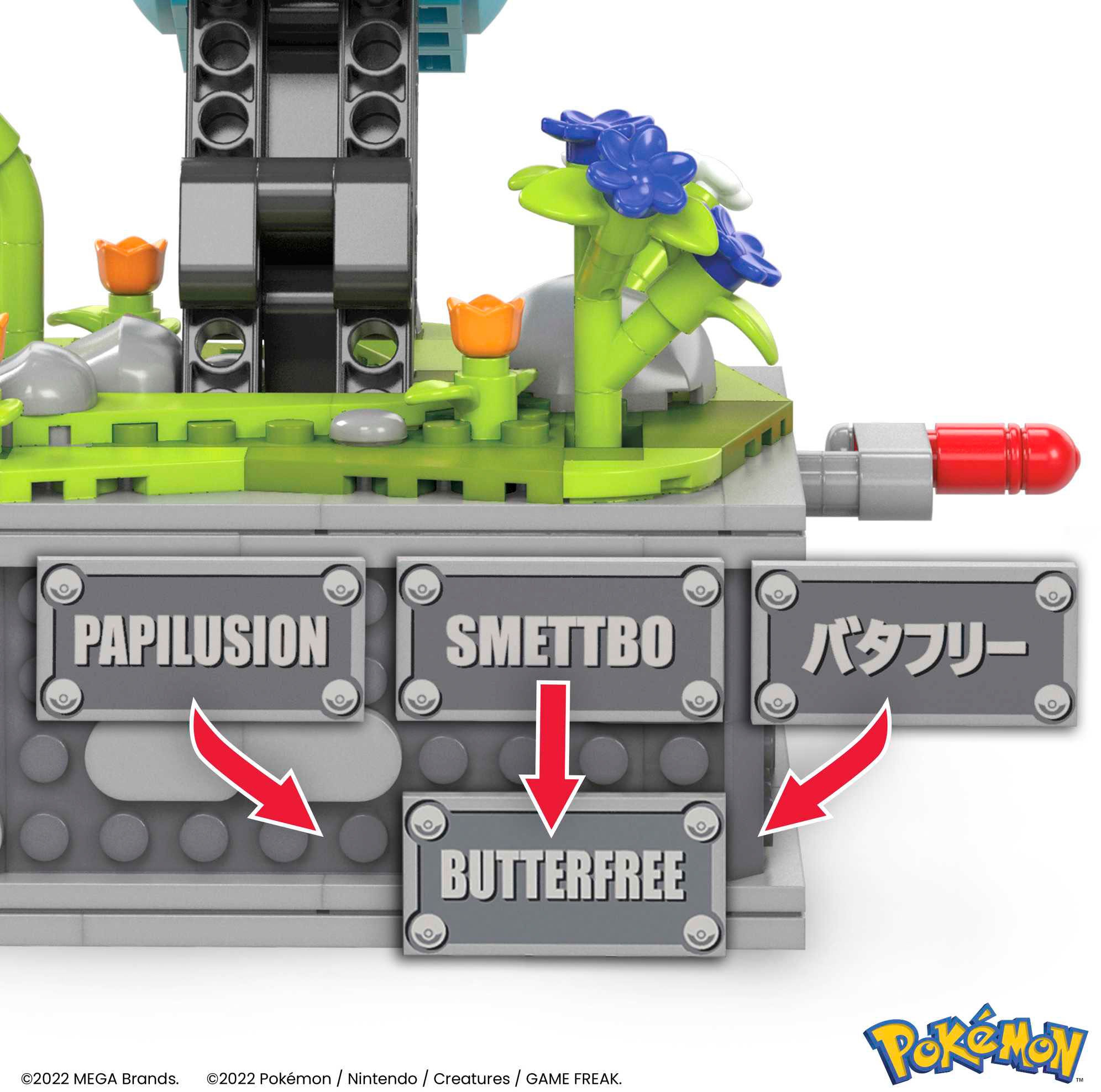 MEGA Spielbausteine »MEGA Pokémon, Motion Smettbo«, (582 St.)