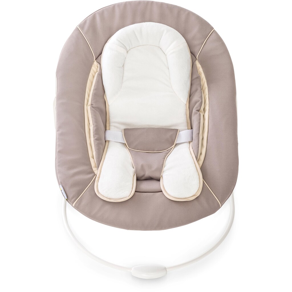 Hauck Hochstuhlaufsatz »Alpha Bouncer 2in1 Wippenaufsatz, Stretch beige« bis, 9 kg