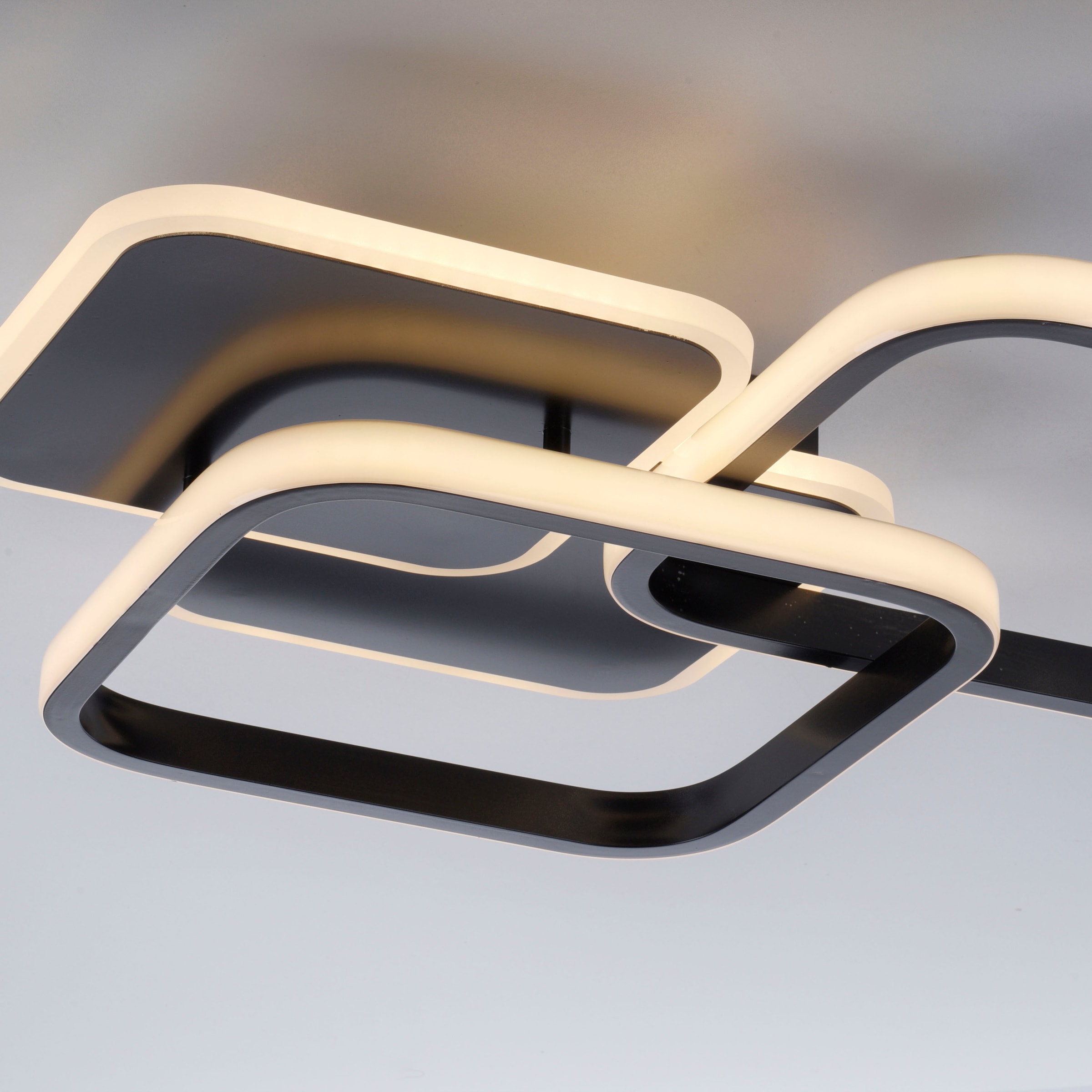 JUST LIGHT Deckenleuchte »SEVENT« LED-Board 1 Stk. Warmweiß LED