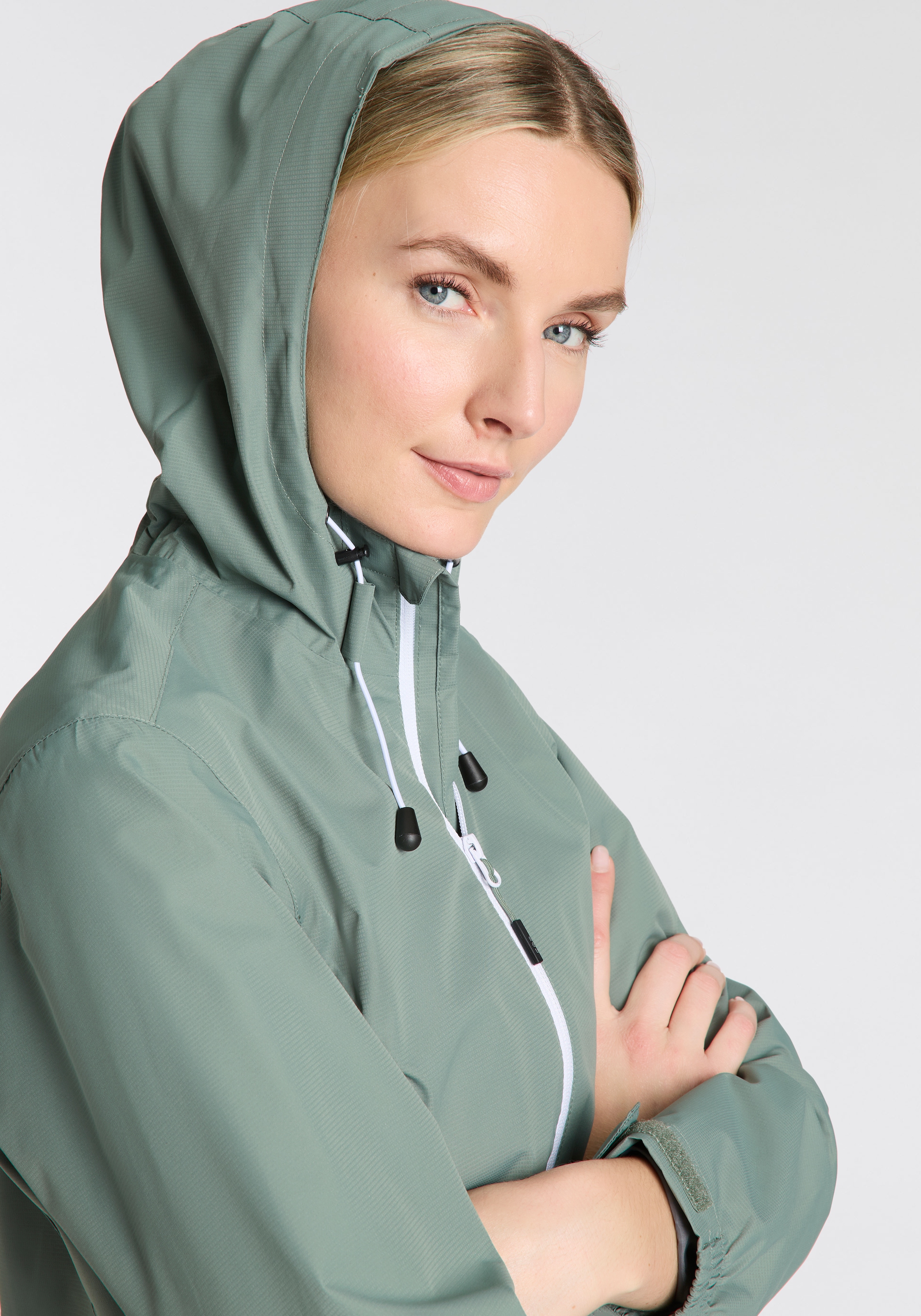 CMP Regenjacke, (1 St.), mit Kapuze, Atmungsaktiv & Winddicht & Wasserdicht