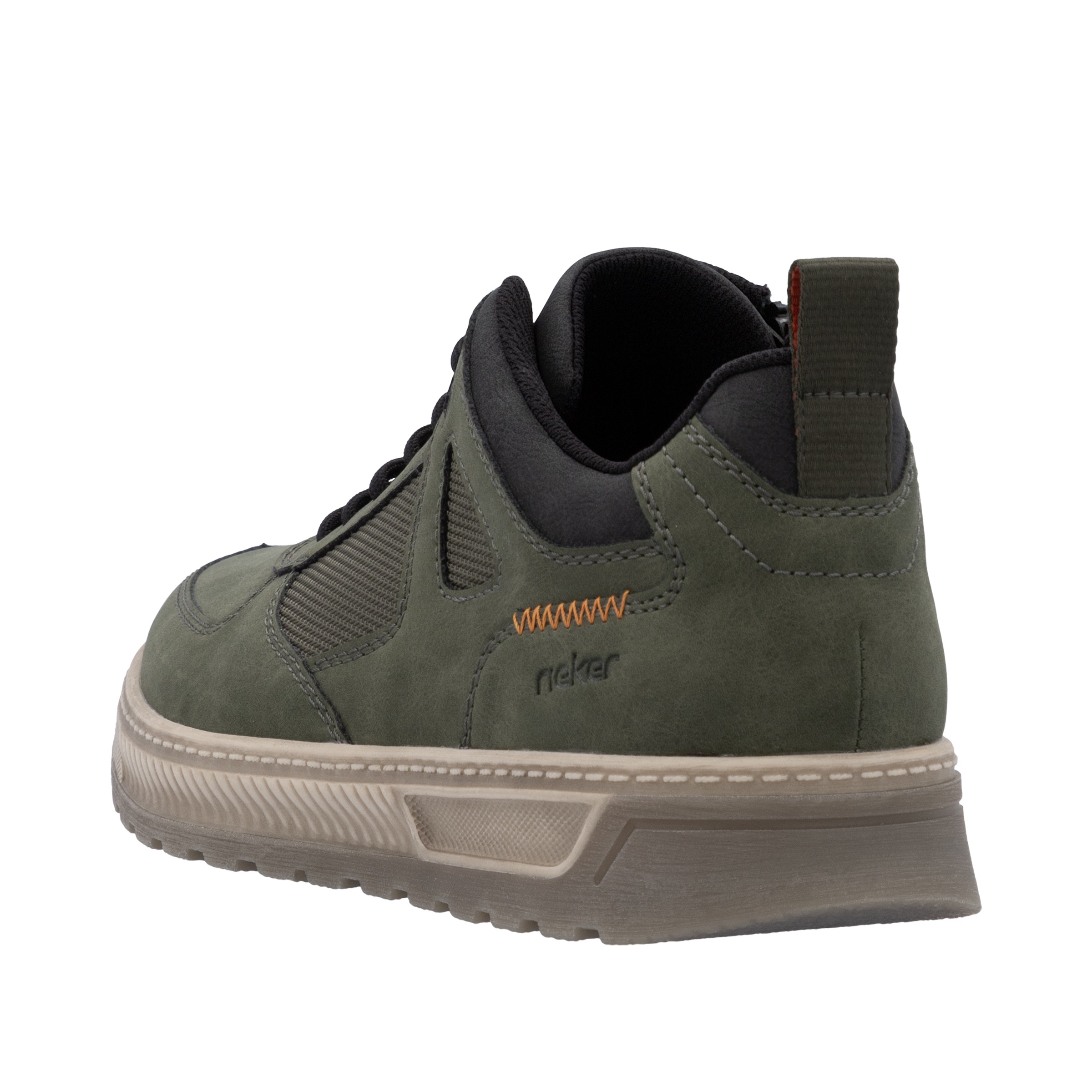 Rieker Sneaker, Schnürschuh, Halbschuh, Outdoorschuh mit gepolstertem Schaftrand